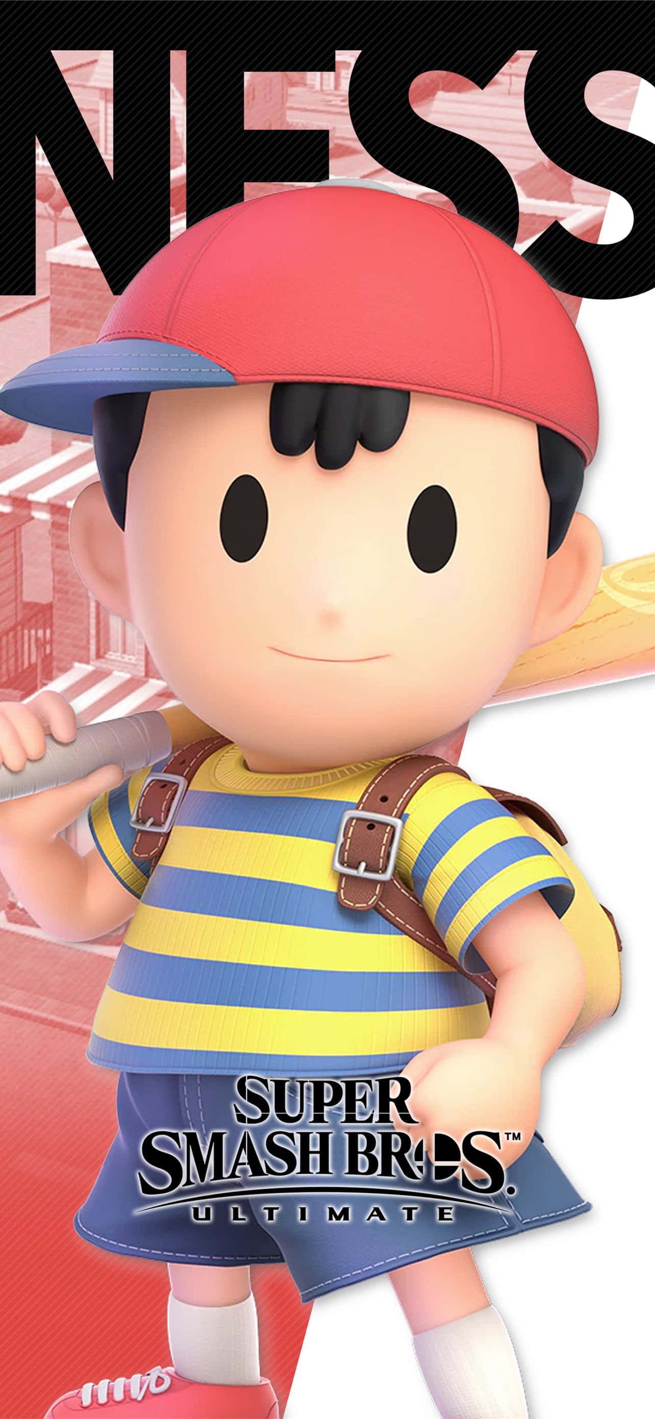 โปสเตอร์สำหรับ Super Smash Bros Ness วอลเปเปอร์