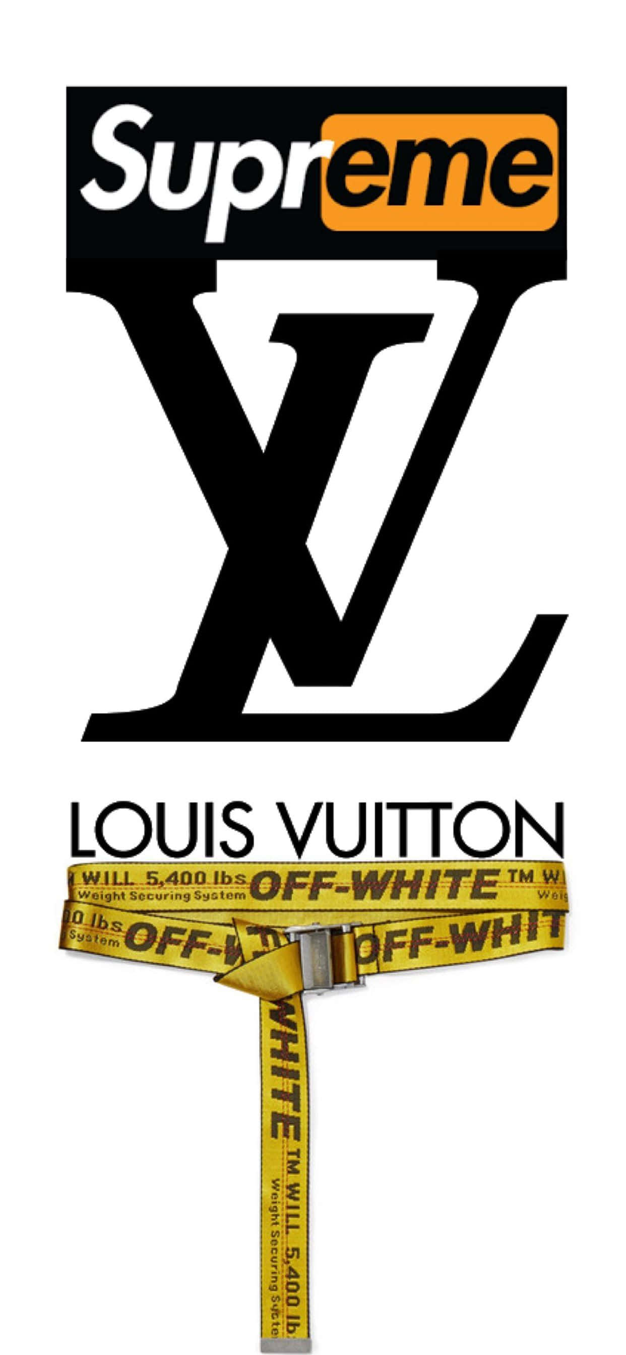 Supreme Louis Vuitton และ Off White iPhone วอลเปเปอร์