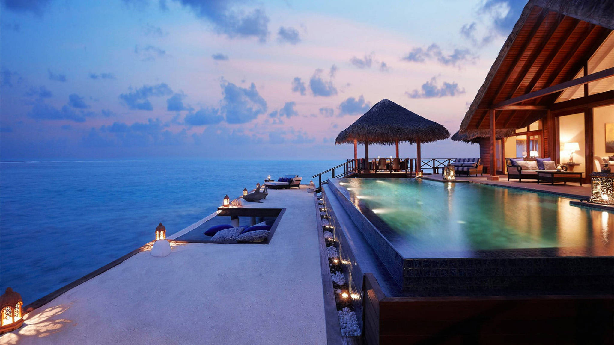 วิวทะเล Taj Exotica วอลเปเปอร์