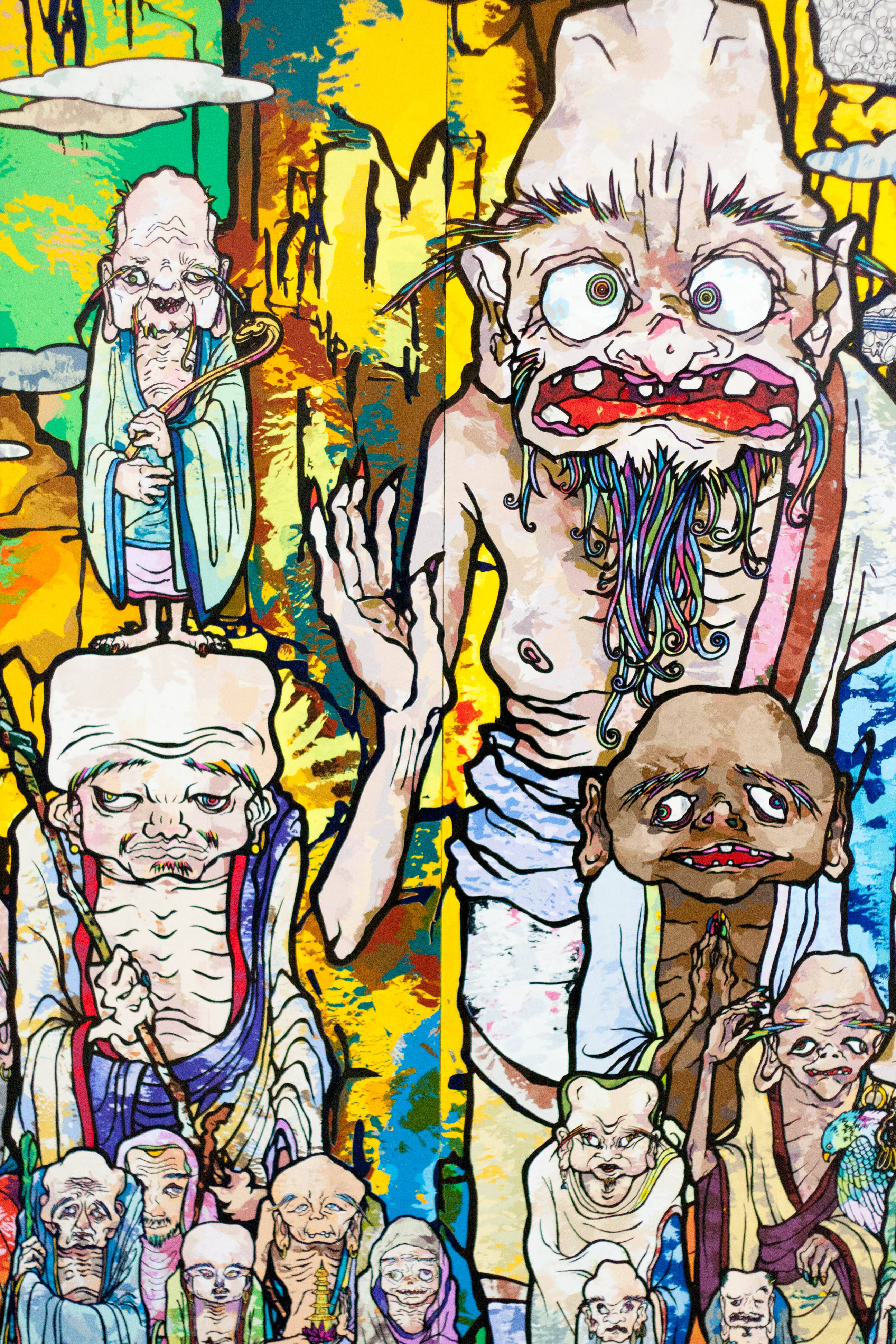 ผู้สูงอายุ Takashi Murakami 4K วอลเปเปอร์