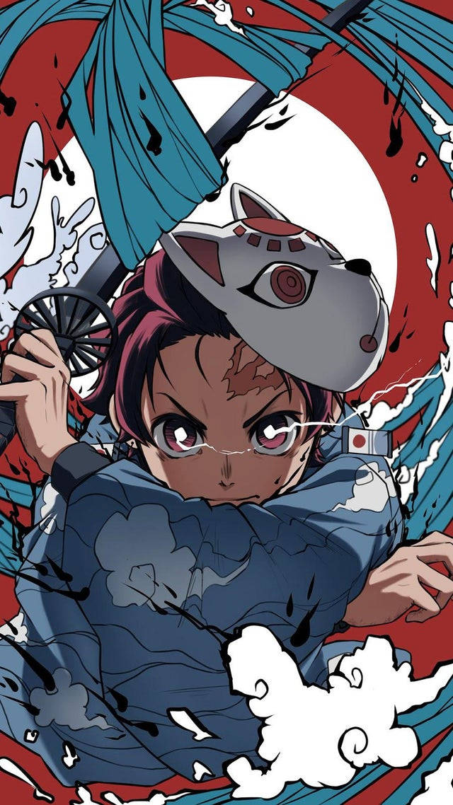 Tanjiro นักล่าปีศาจน้ำ PFP วอลเปเปอร์