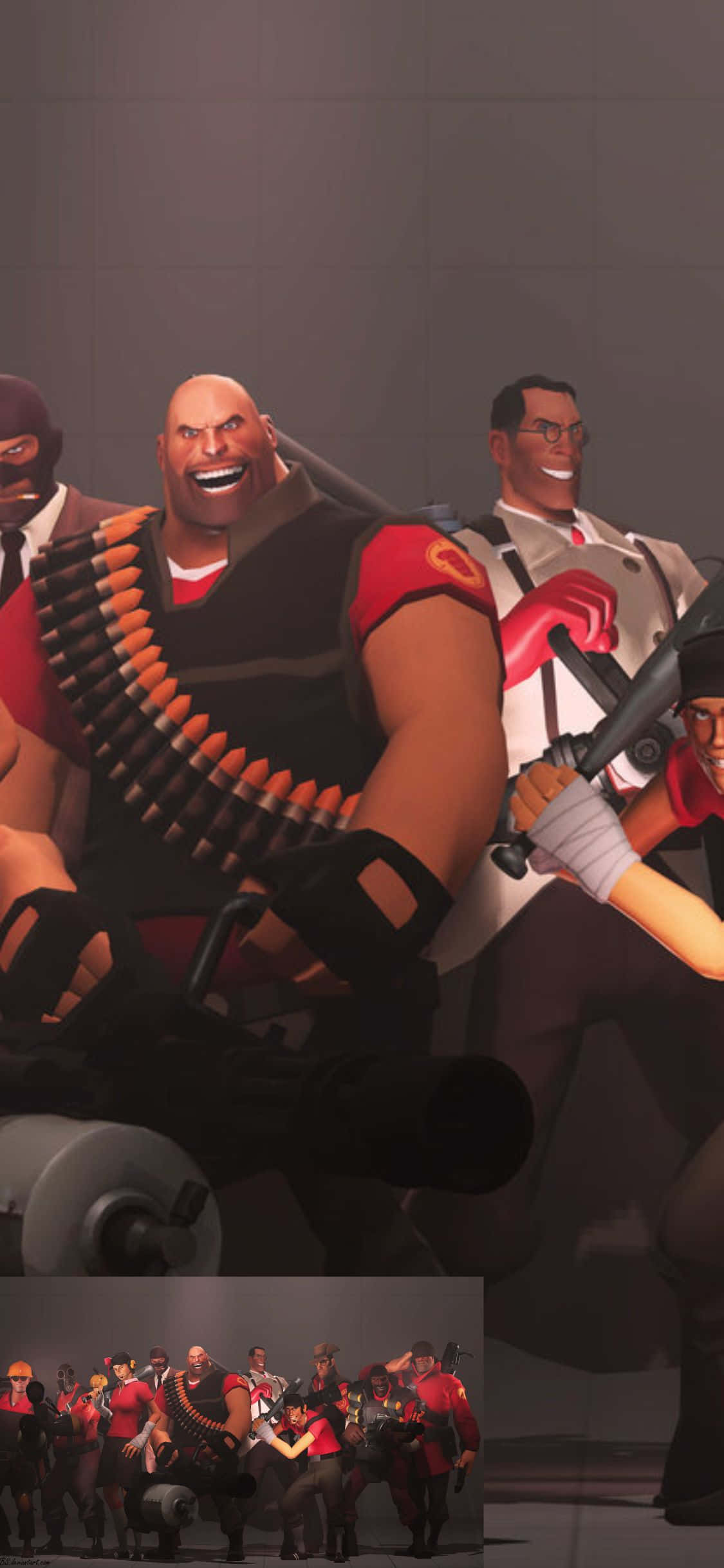 เล่น Team Fortress 2 บน iPhone XS ของคุณ วอลเปเปอร์