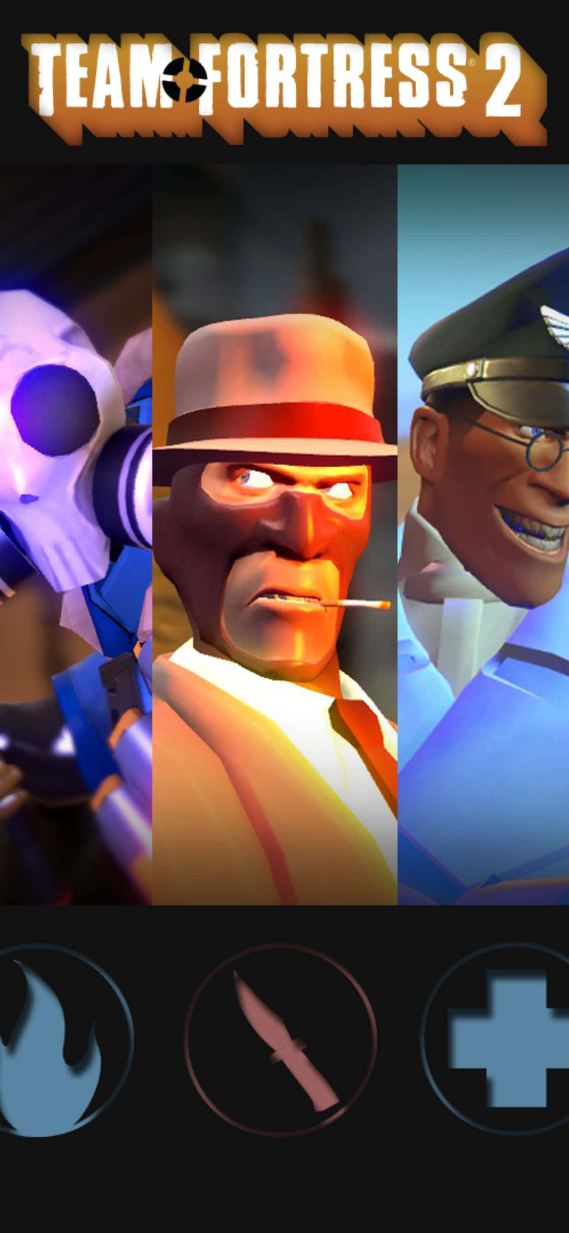 จับธงกับเพื่อนและแสดงความยิ่งใหญ่ด้วย Team Fortress 2 บน iPhone Xs เครื่องใหม่ของคุณ วอลเปเปอร์