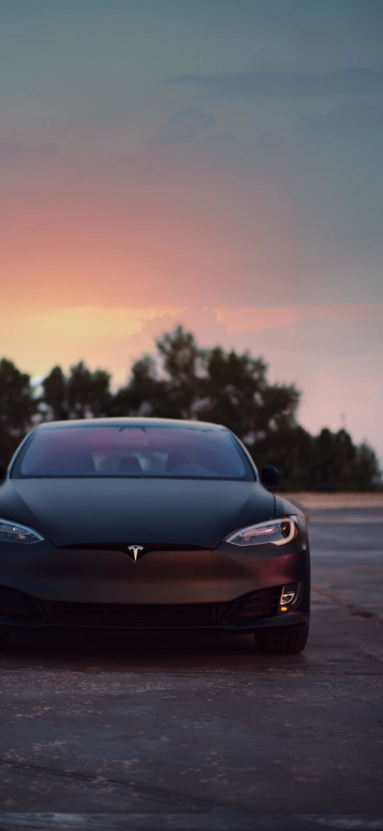 สัมผัสโลกไร้สายกับ Tesla iPhone วอลเปเปอร์