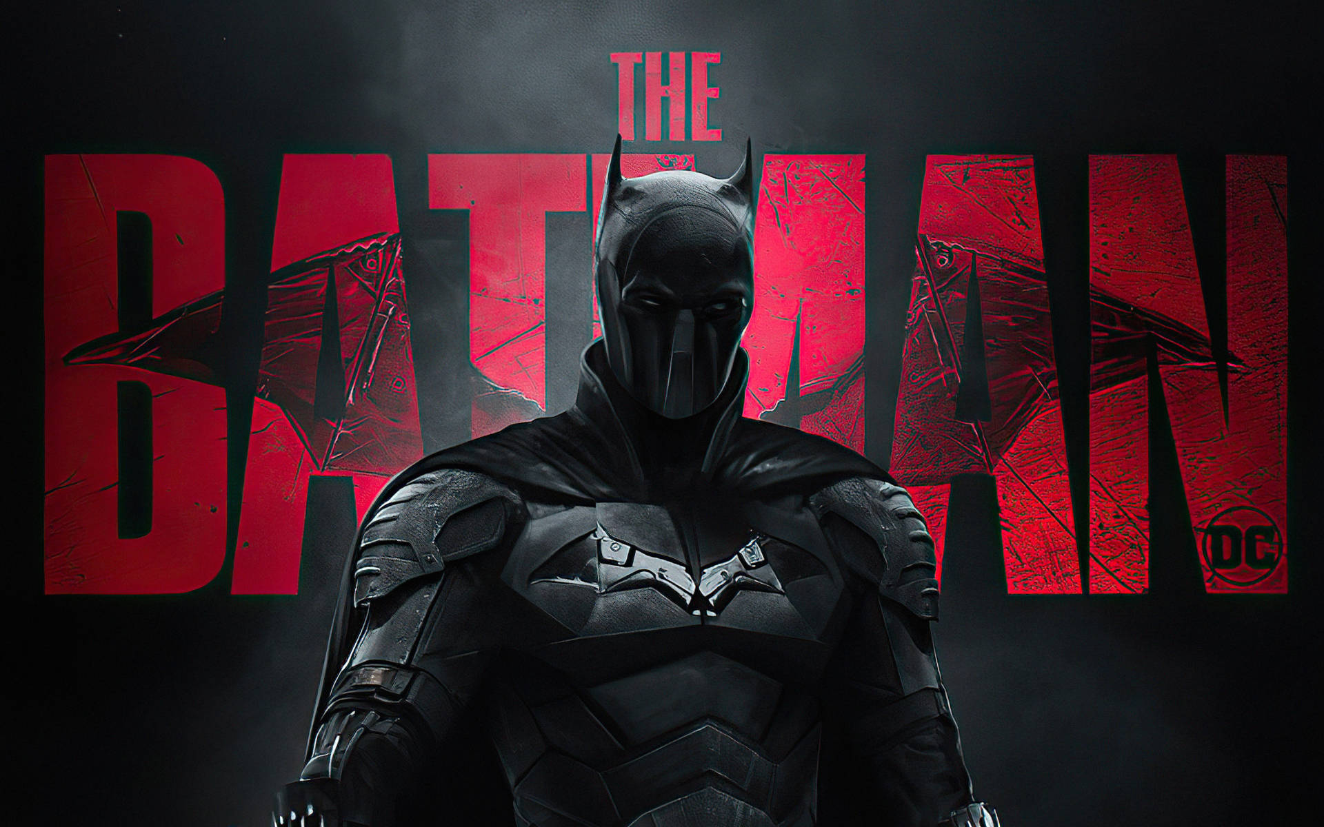 โปสเตอร์ชื่อเรื่อง The Batman วอลเปเปอร์