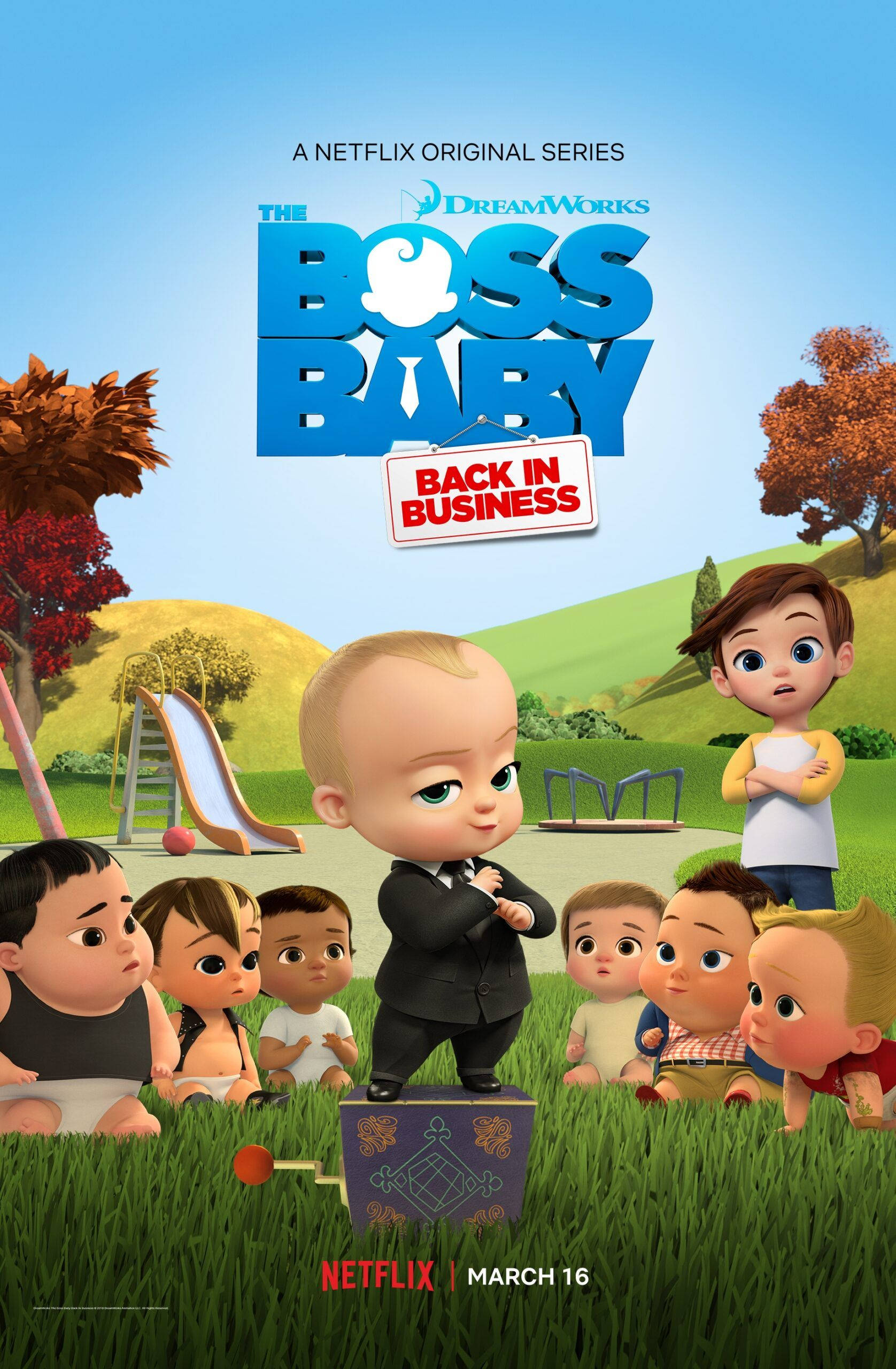 The Boss Baby กลับมาธุรกิจอีกครั้ง วอลเปเปอร์