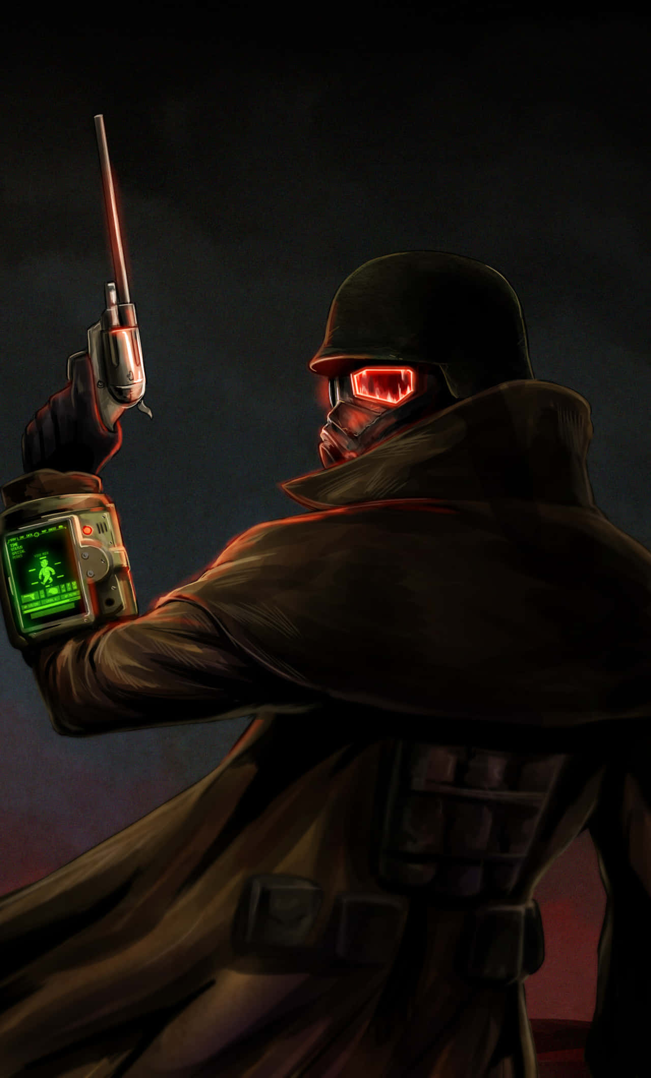 วอลเปเปอร์มือถือ The Courier Fallout NV วอลเปเปอร์