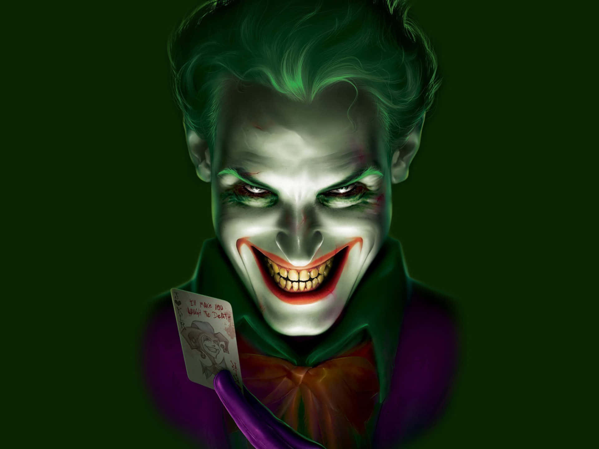 The Dark Harlequin: ภาพเหมือนของโจ๊กเกอร์ วอลเปเปอร์