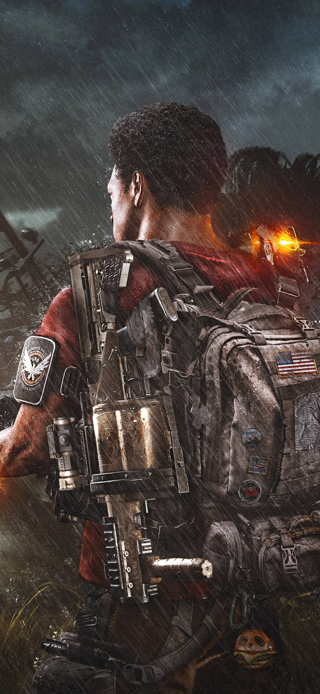 ปกป้องขอบเขตของคุณด้วย The Division Phone วอลเปเปอร์