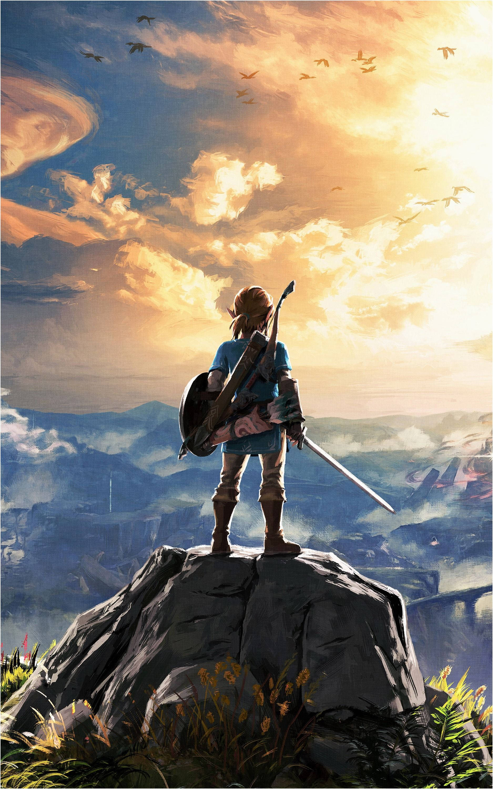 The Legend Of Zelda มือถือเกมเมอร์ วอลเปเปอร์
