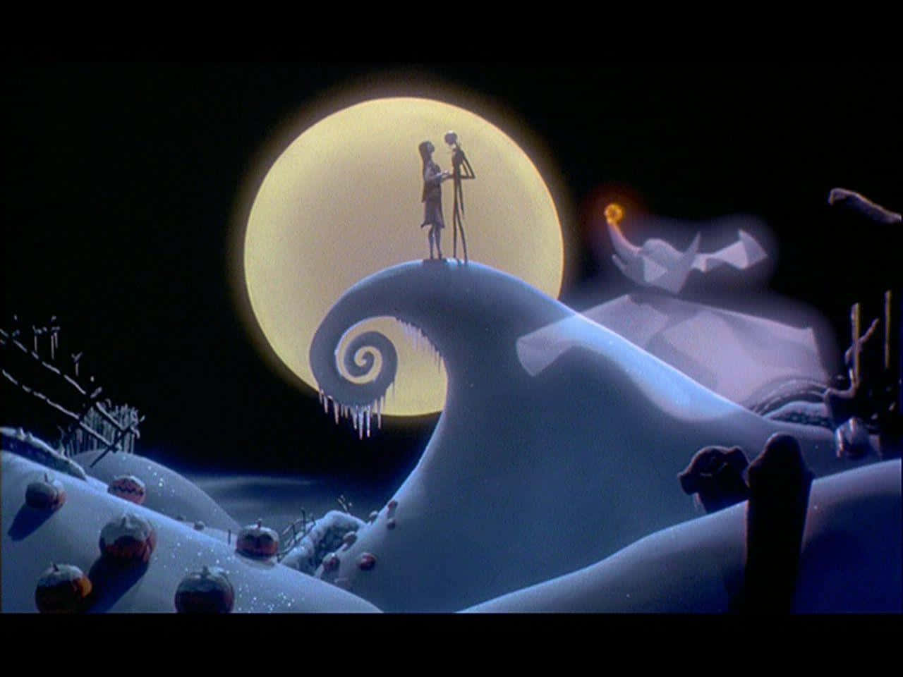 "เรื่องราวอมตะของ The Nightmare Before Christmas" วอลเปเปอร์