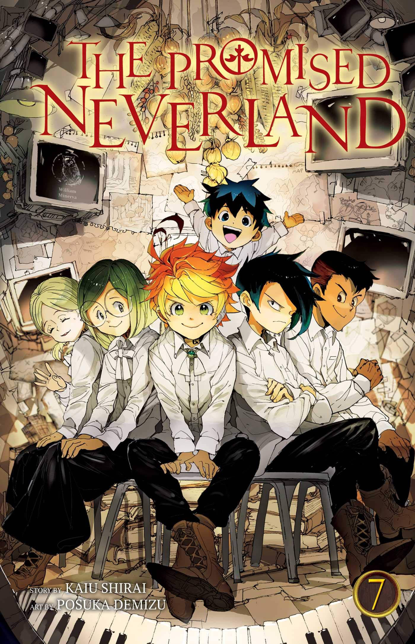 The Promised Neverland เล่ม 7 ปก วอลเปเปอร์