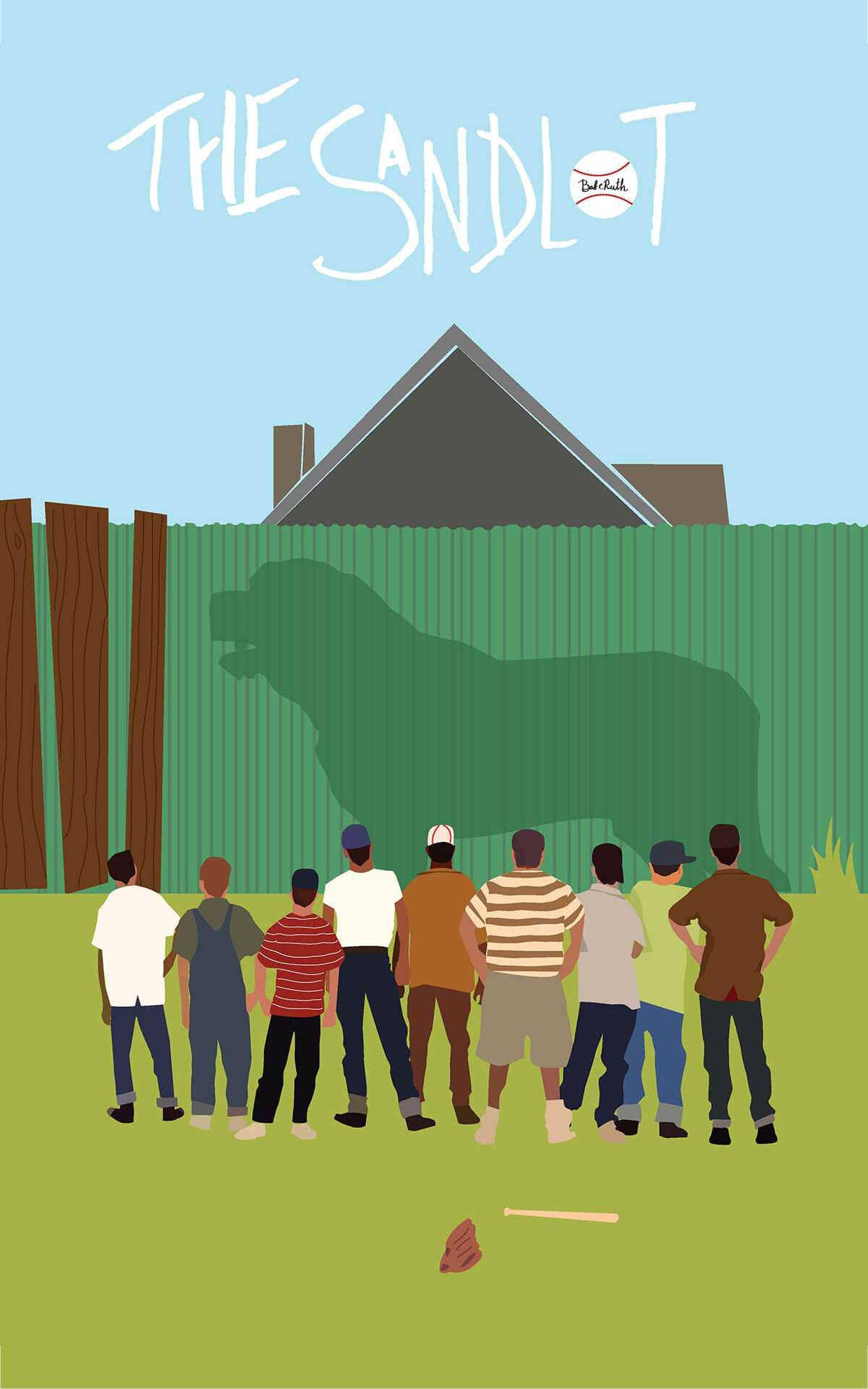 คลาสสิคสุดโปรด - 'The Sandlot' วอลเปเปอร์