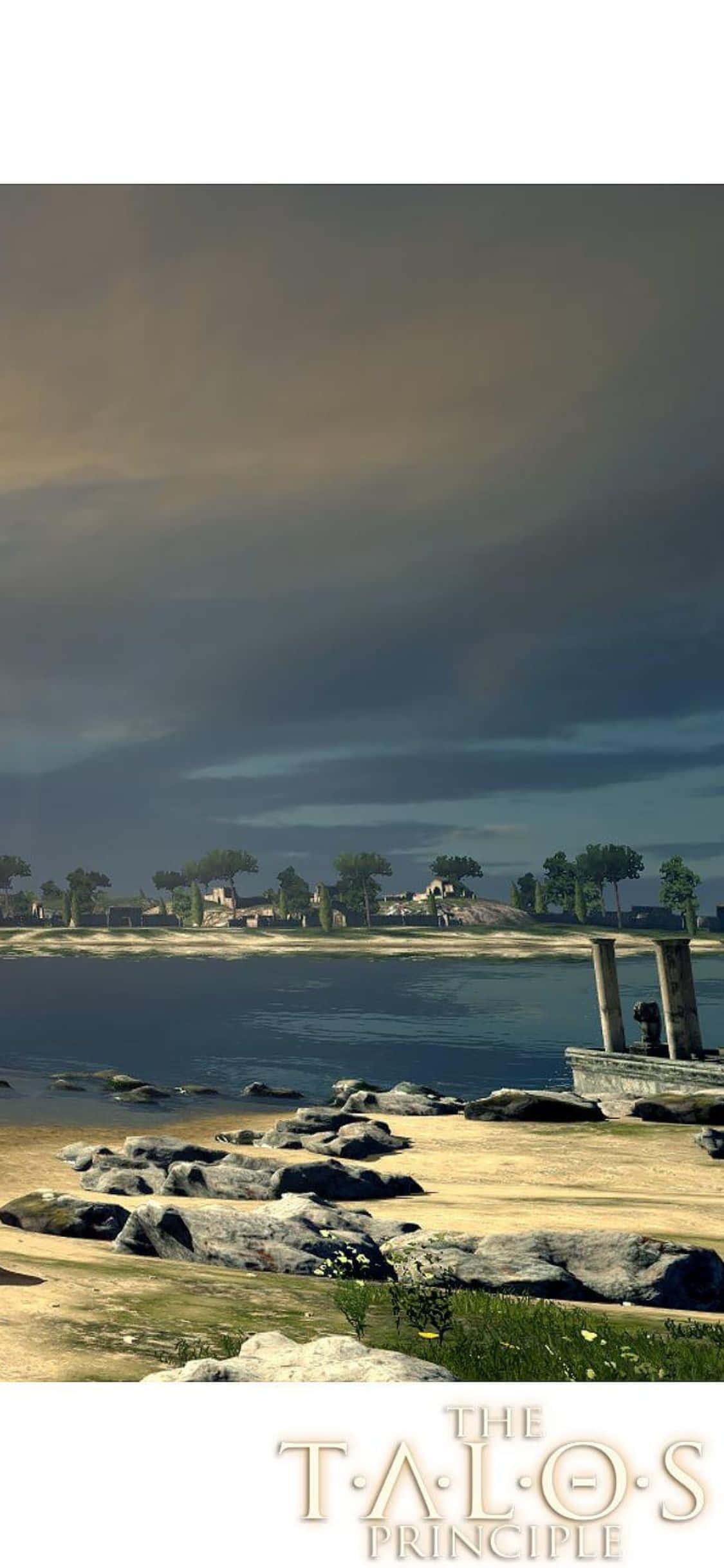สัมผัสโลกที่ดื่มด่ำกับ The Talos Principle บน iPhone Xs ของคุณ วอลเปเปอร์
