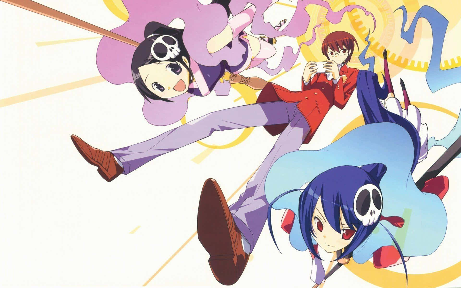 สาวๆ The World God Only Knows วอลเปเปอร์