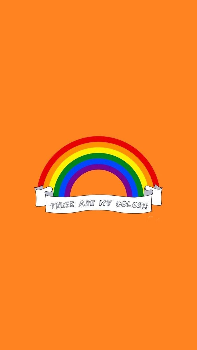 These Are My Colors สุนทรียภาพ LGBT วอลเปเปอร์