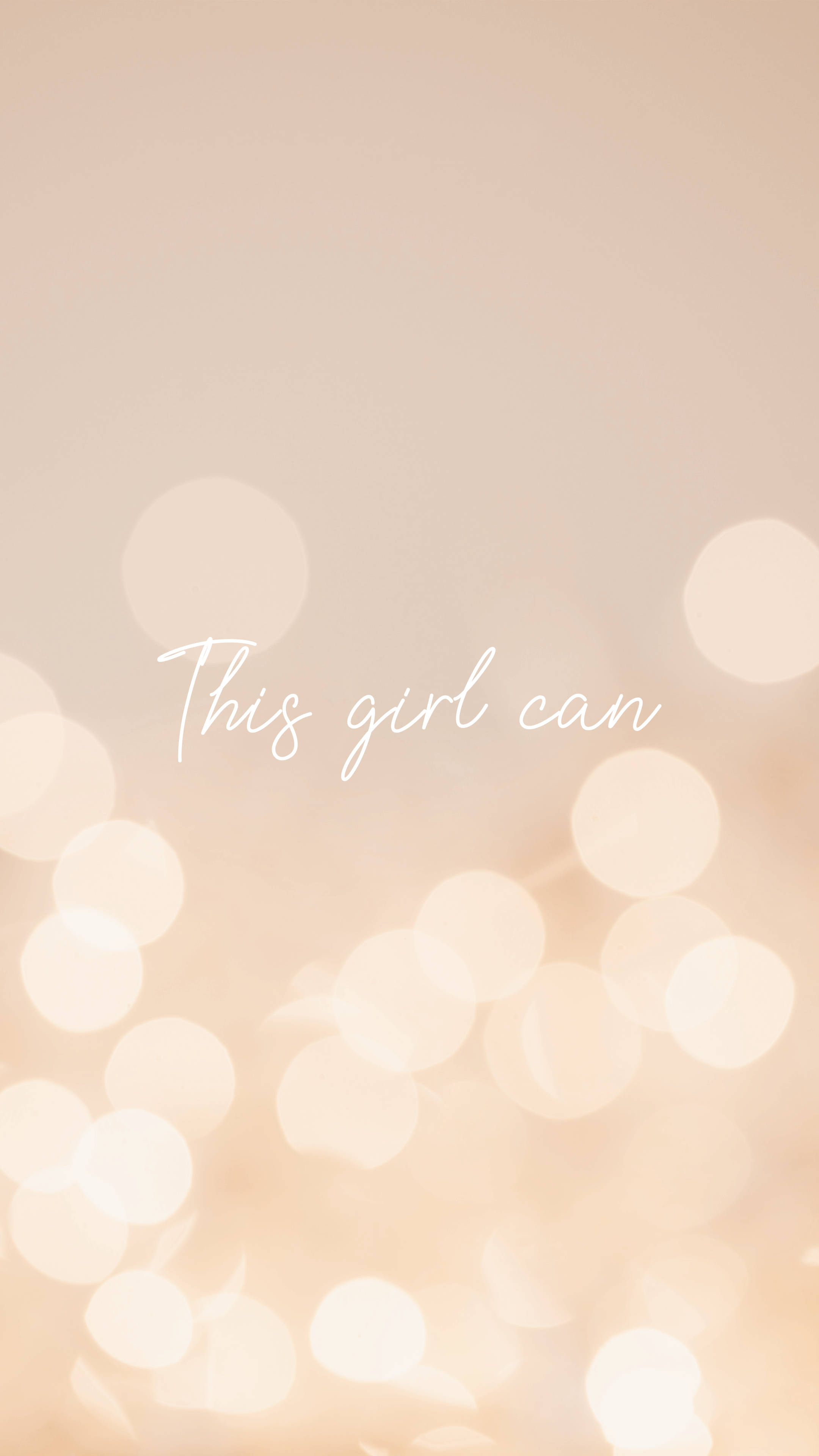 This Girl Can ครีมเอสเธติก วอลเปเปอร์