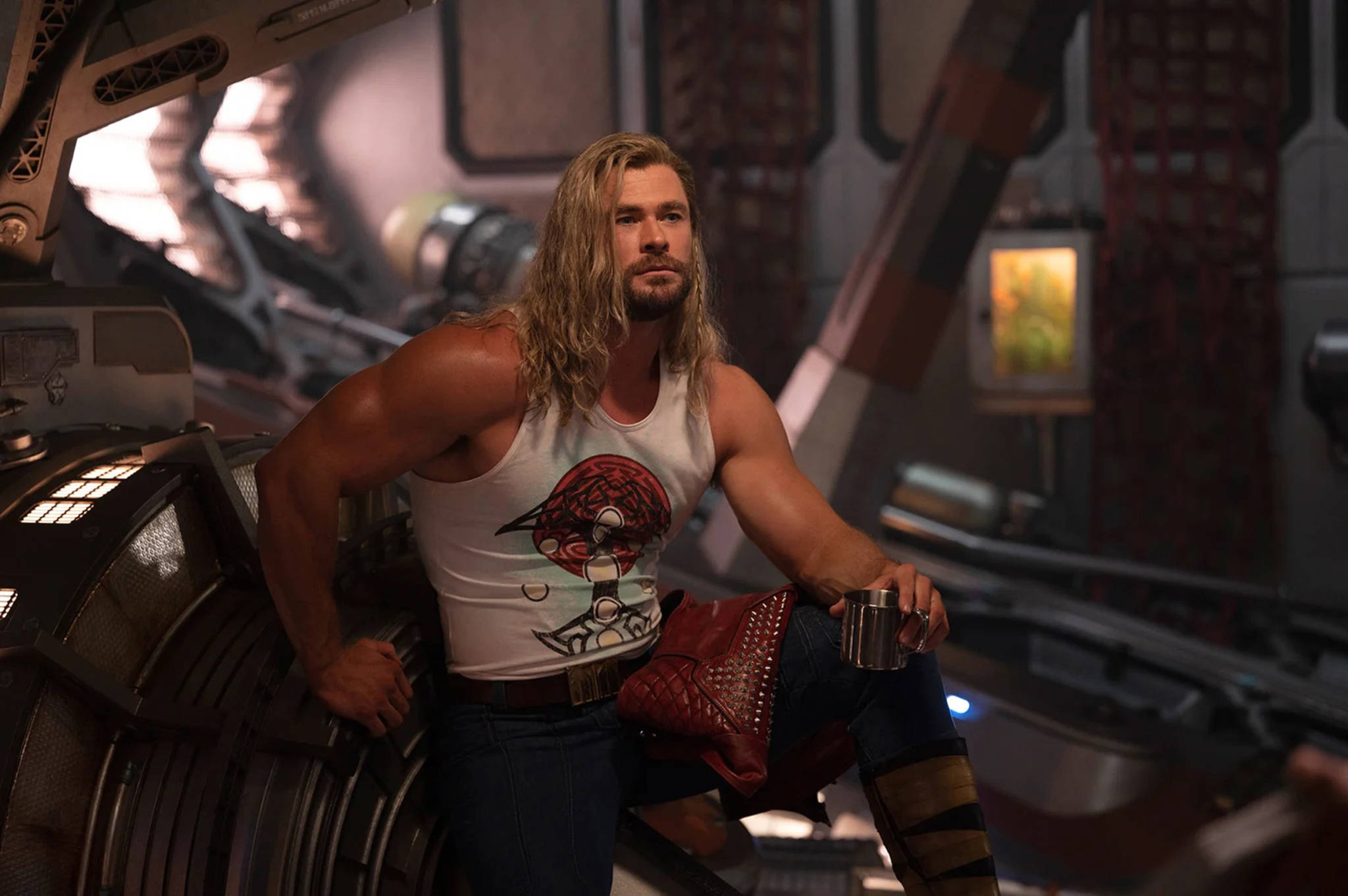 Thor Love And Thunder กล้ามโต ธอร์ วอลเปเปอร์