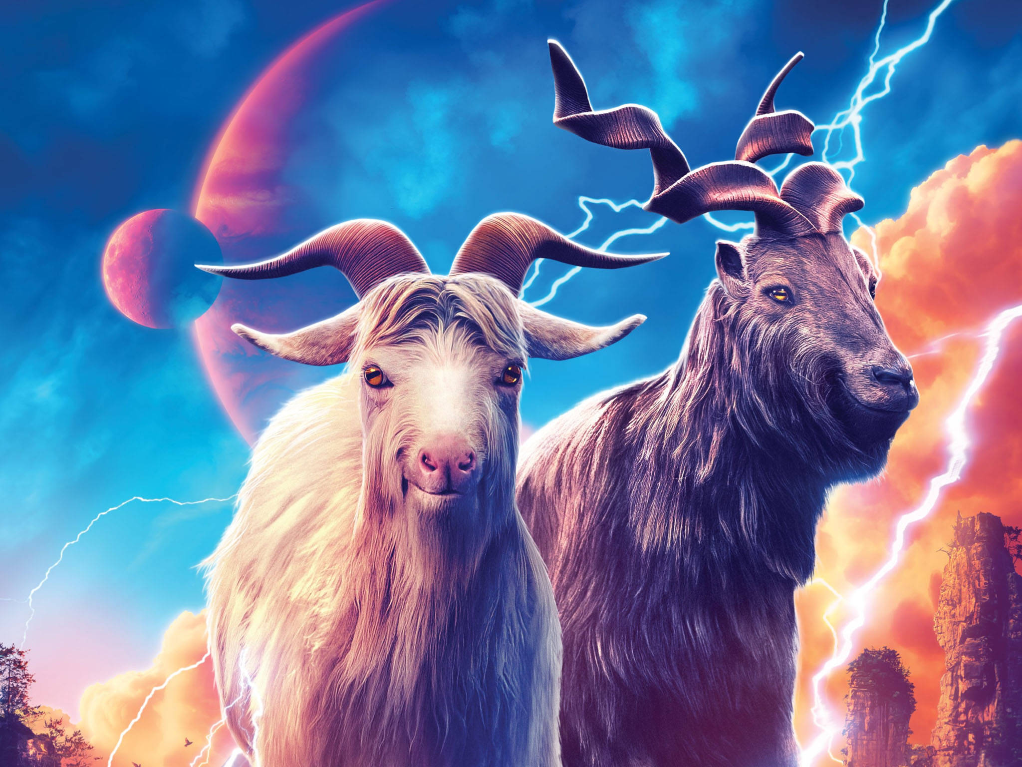 Thor Love And Thunder แพะแห่งแอสการ์ด วอลเปเปอร์