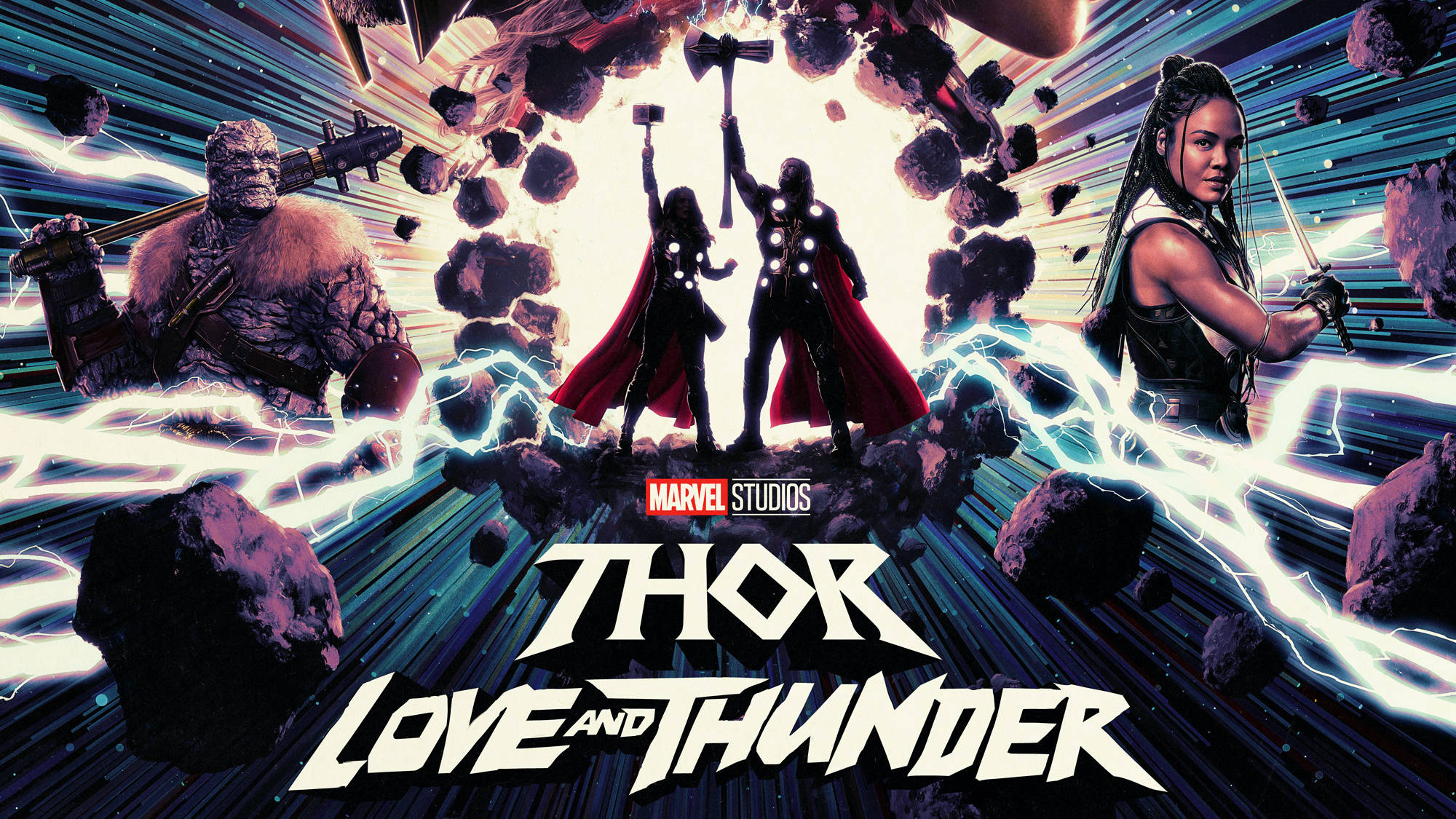 Thor Love And Thunder ศิลปะภาพยนตร์ วอลเปเปอร์