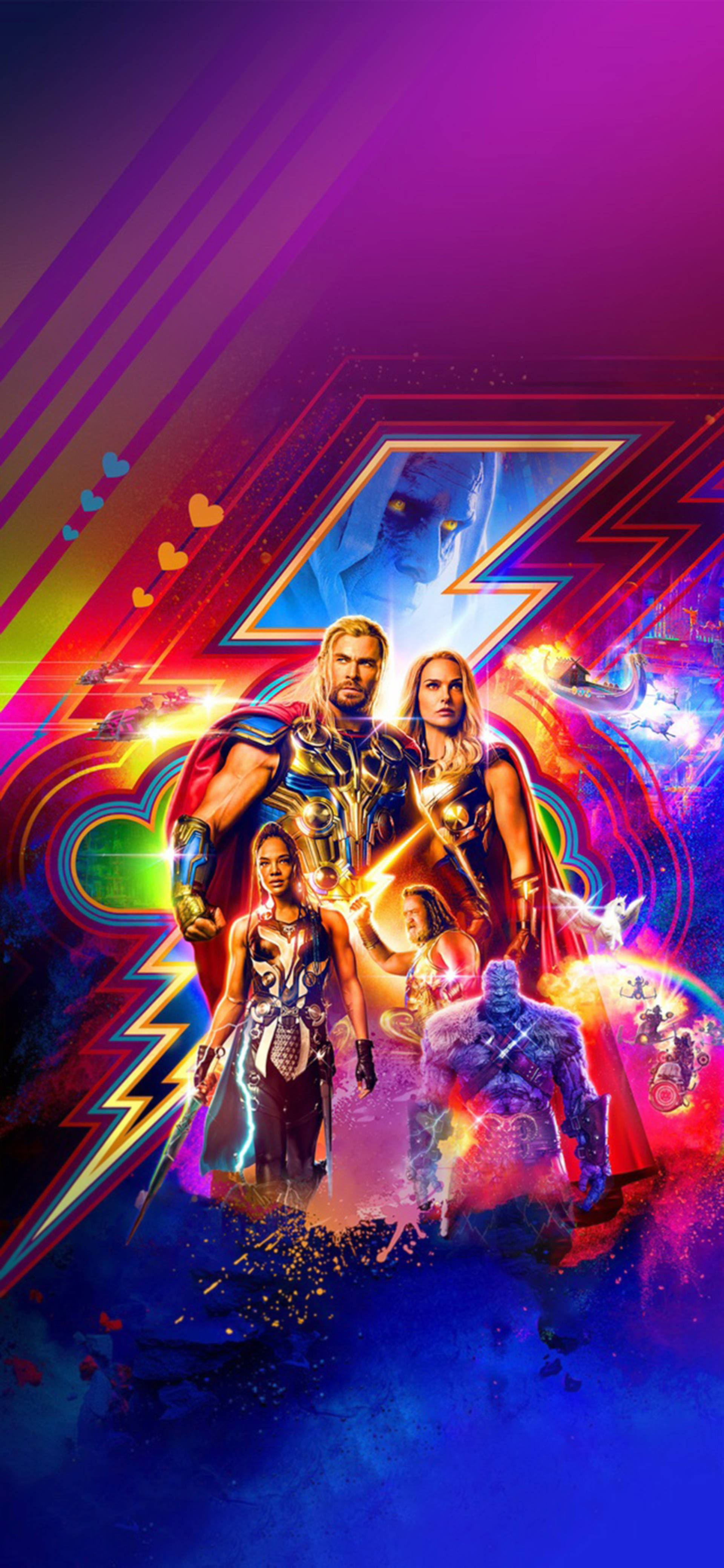 ภาพศิลปะ Thor Love And Thunder สุดสร้างสรรค์ วอลเปเปอร์