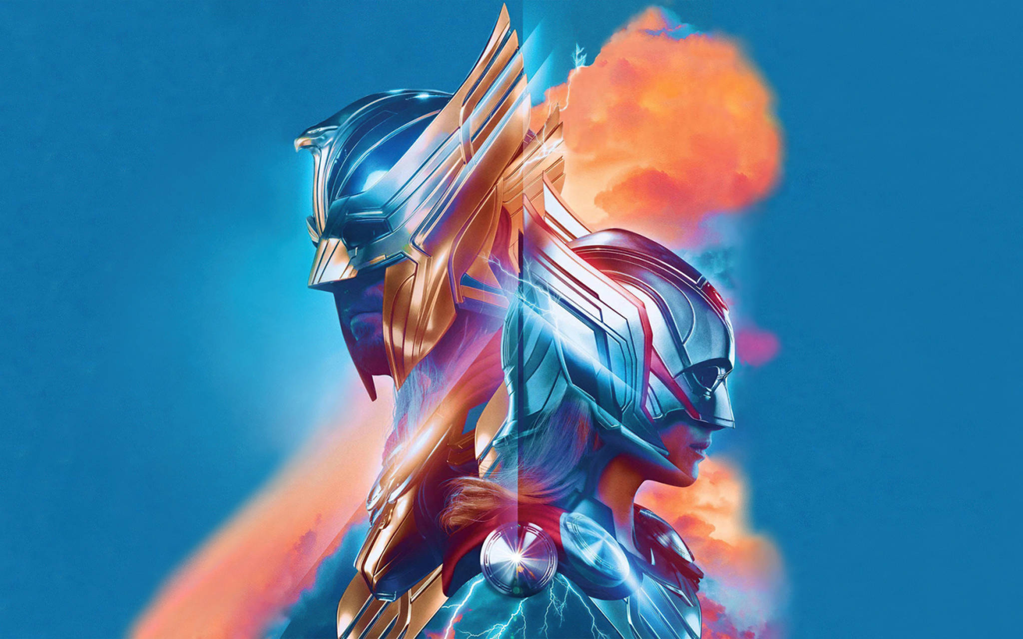 ชุดเกราะต่อสู้ Thor Love And Thunder วอลเปเปอร์