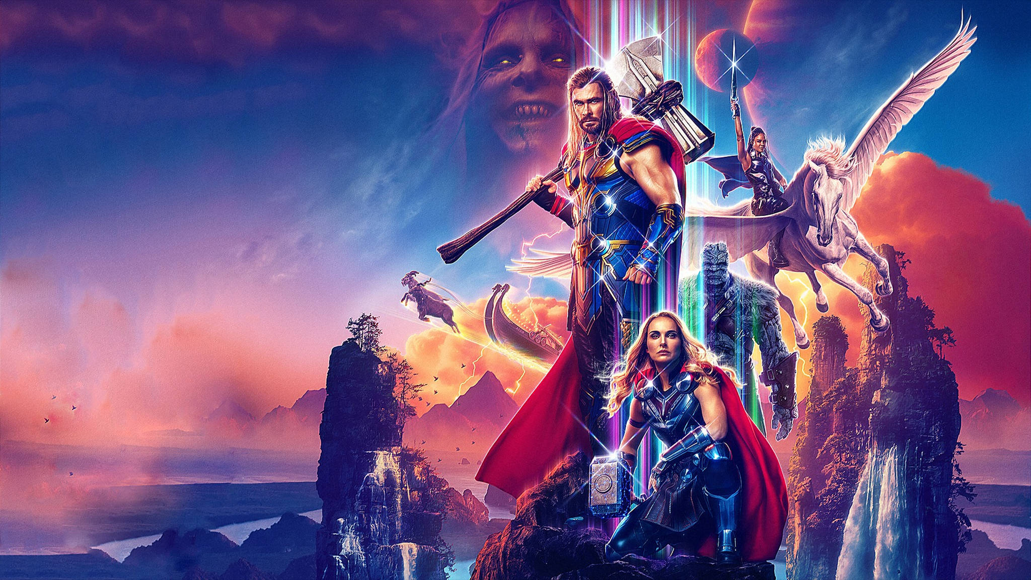 โปสเตอร์ Thor Love And Thunder วอลเปเปอร์