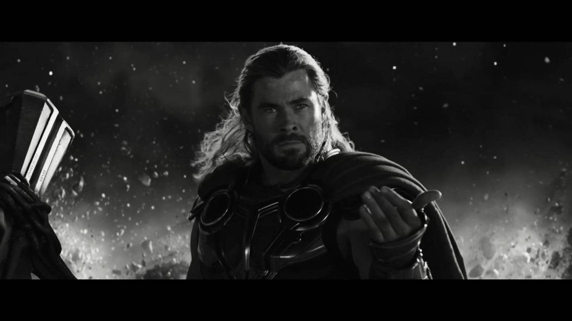Thor เลิฟแอนด์ธันเดอร์ ฉากขาวดำ วอลเปเปอร์