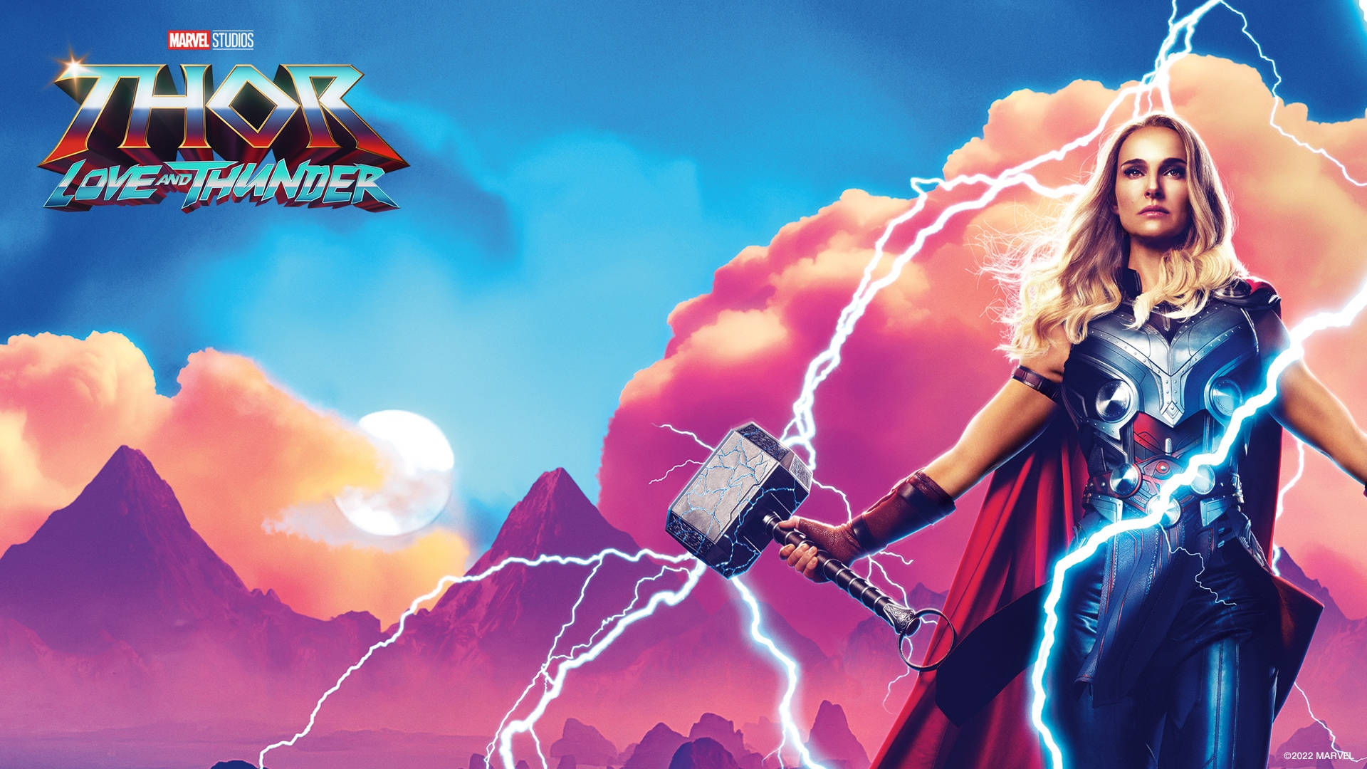 Thor ซูเปอร์ฮีโร่ เลิฟแอนด์ธันเดอร์ ภาพยนตร์ วอลเปเปอร์