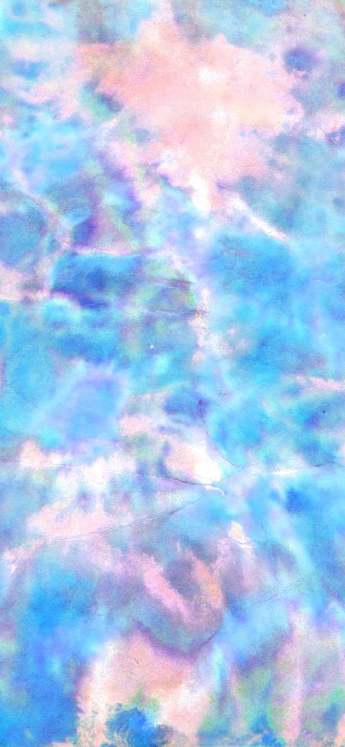 ลาย Tie Dye สวยงามกับน้ำสีฟ้าเทอร์ควอยซ์สุนทรีย์ วอลเปเปอร์