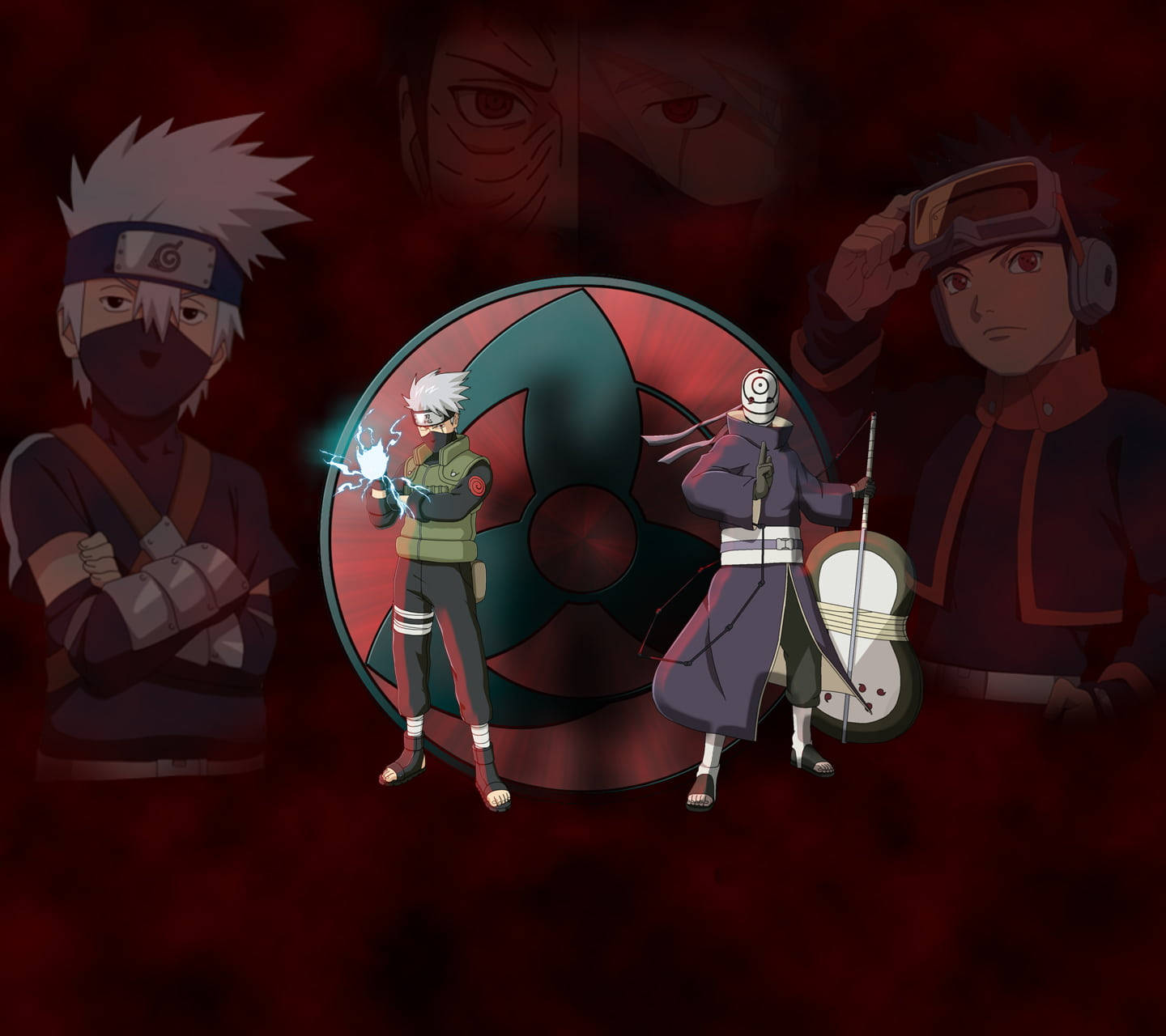 Tobi นารูโตะ คาคาชิ เอดิท วอลเปเปอร์