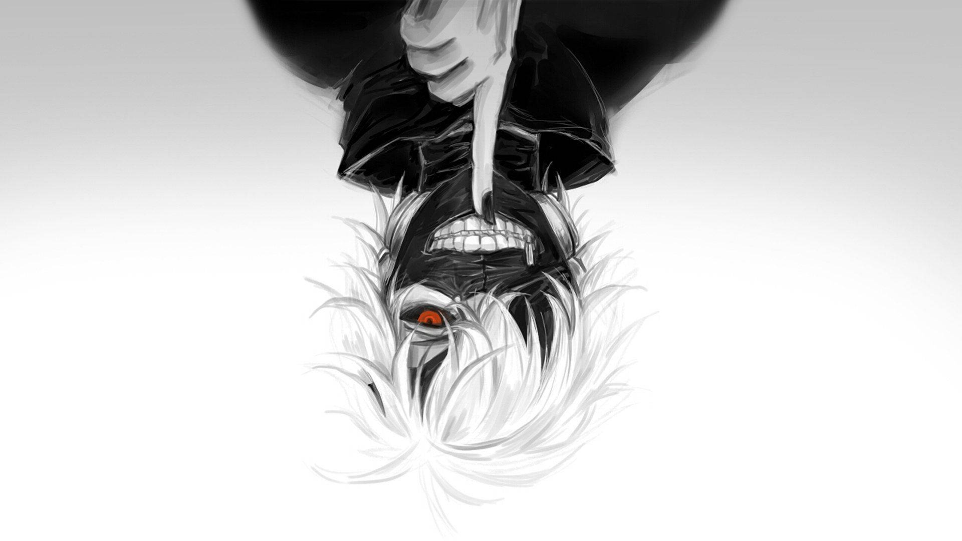 ตัวละครหลัก Tokyo Ghoul ในฉากแอ็คชั่น วอลเปเปอร์