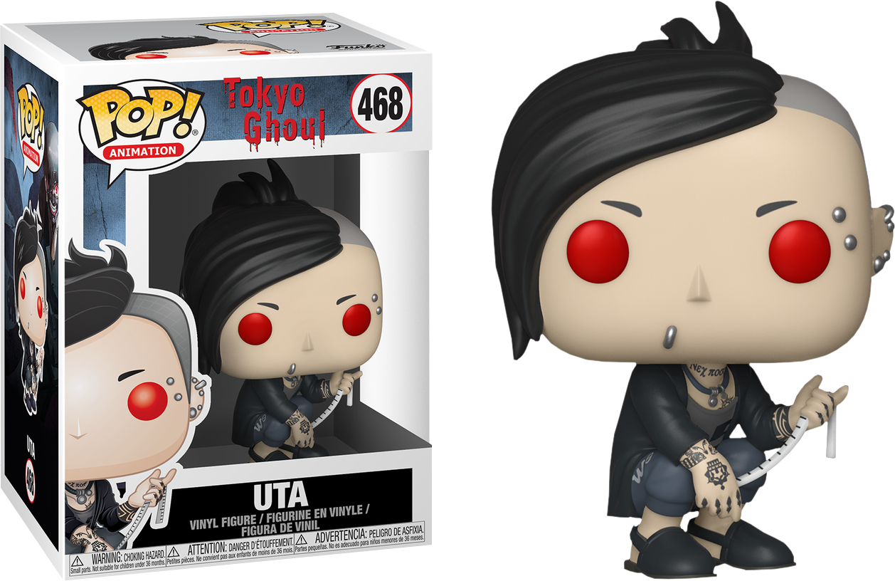 ฟิกเกอร์ไวนิล Tokyo Ghoul U T A Pop 468 วอลเปเปอร์