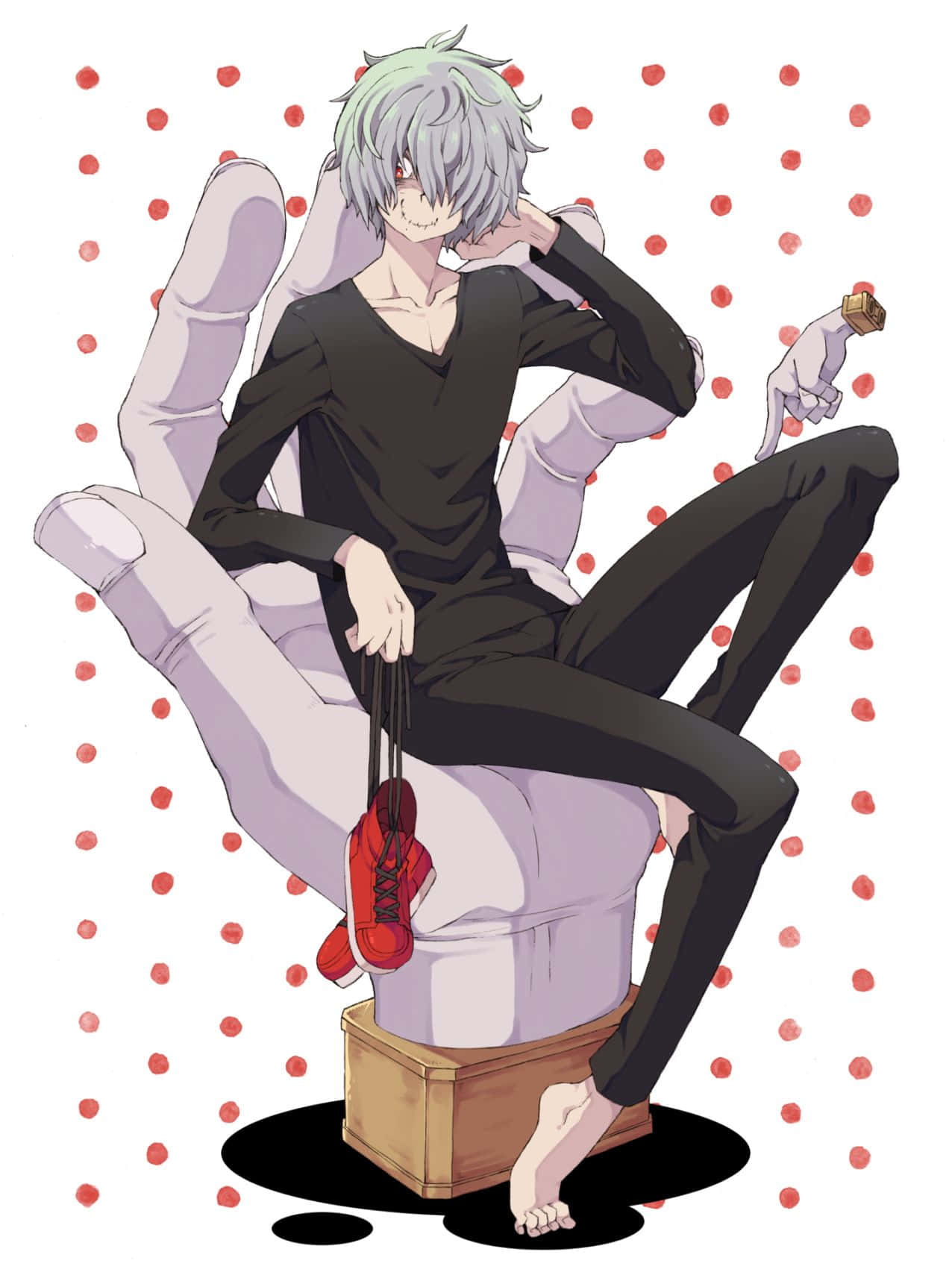 Tomura Shigaraki ผู้ร้ายอนิเมะ วอลเปเปอร์