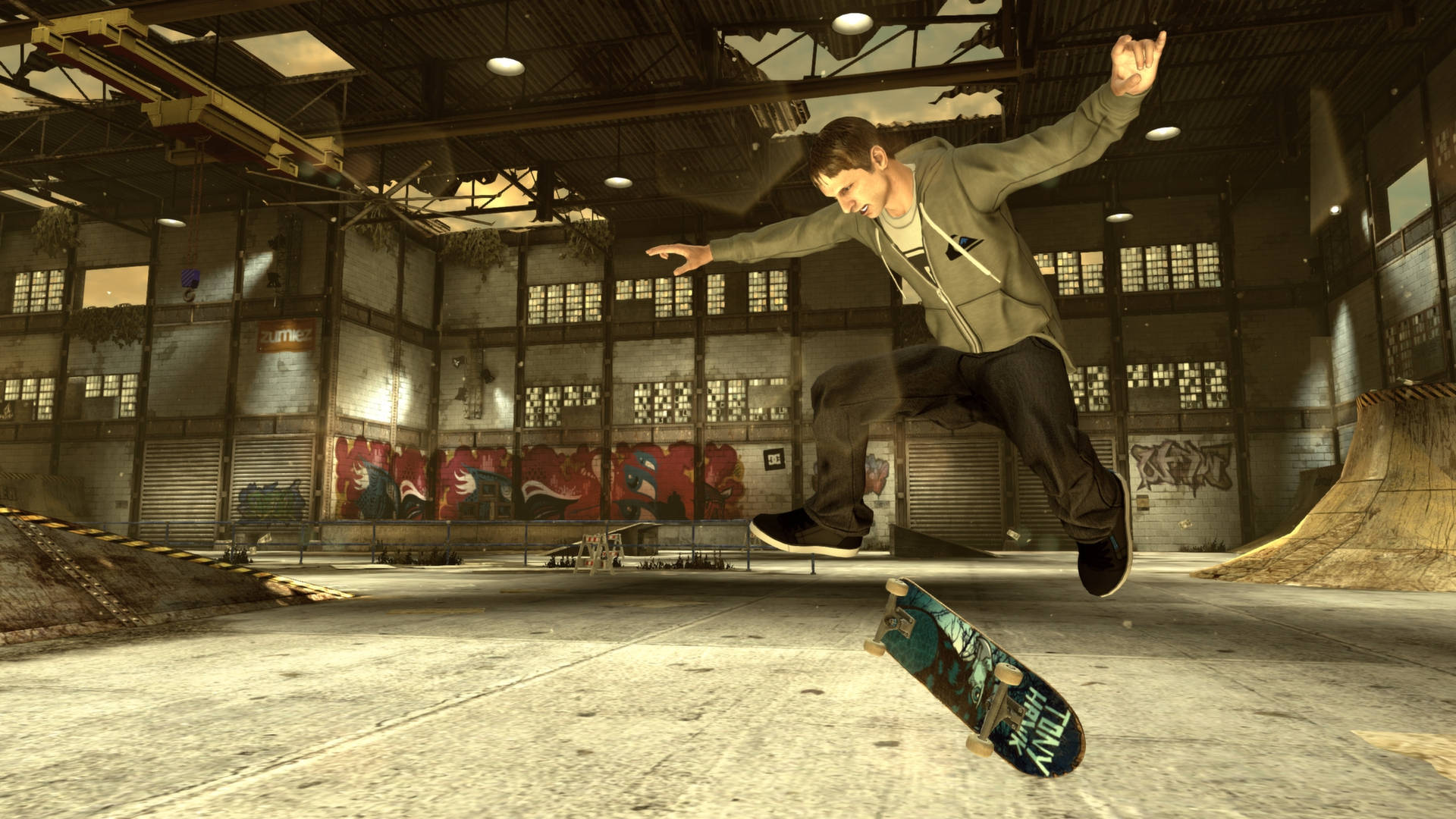 Tony Hawk ในสเก็ตริงร้าง สำหรับ iPad Pro วอลเปเปอร์