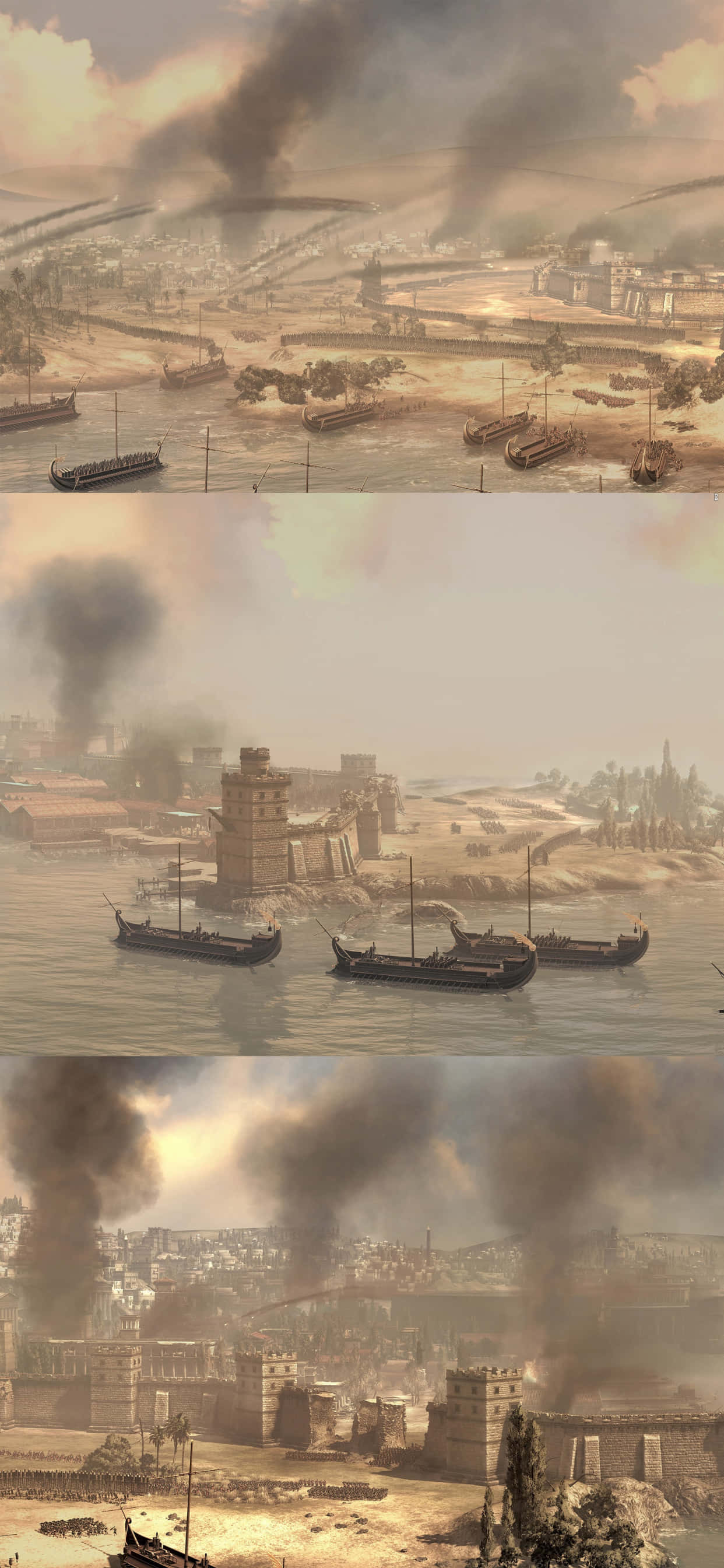 Total War Attila บน iPhone XS Max วอลเปเปอร์