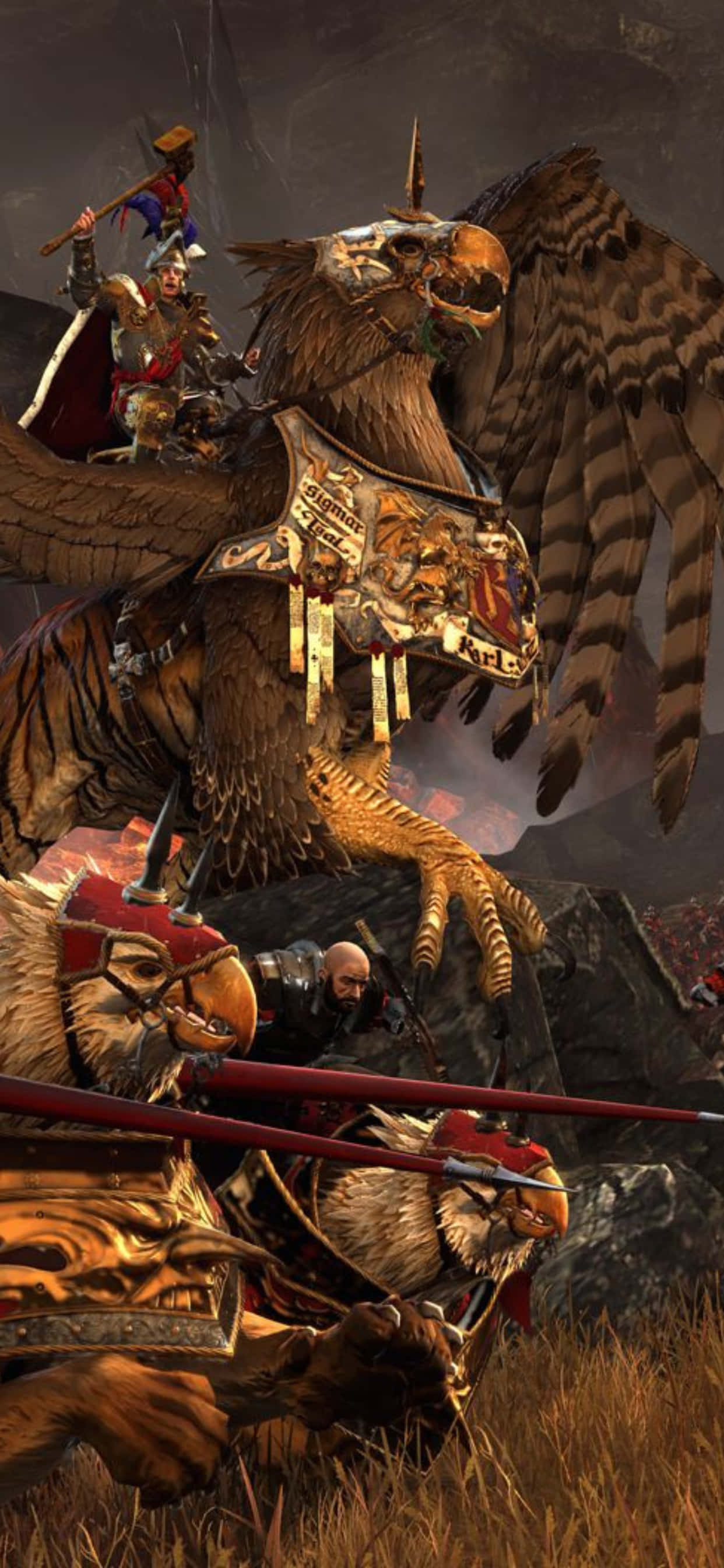 สำรวจโลกแห่งอาณาจักรโบราณใน Total War Attila บน iPhone Xs Max ของคุณ วอลเปเปอร์
