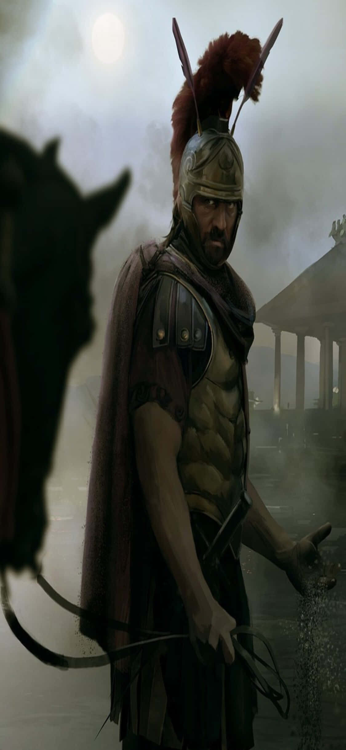 นำอาณาจักรของคุณสู่ชัยชนะใน Total War Rome 2 บน iPhone XS วอลเปเปอร์