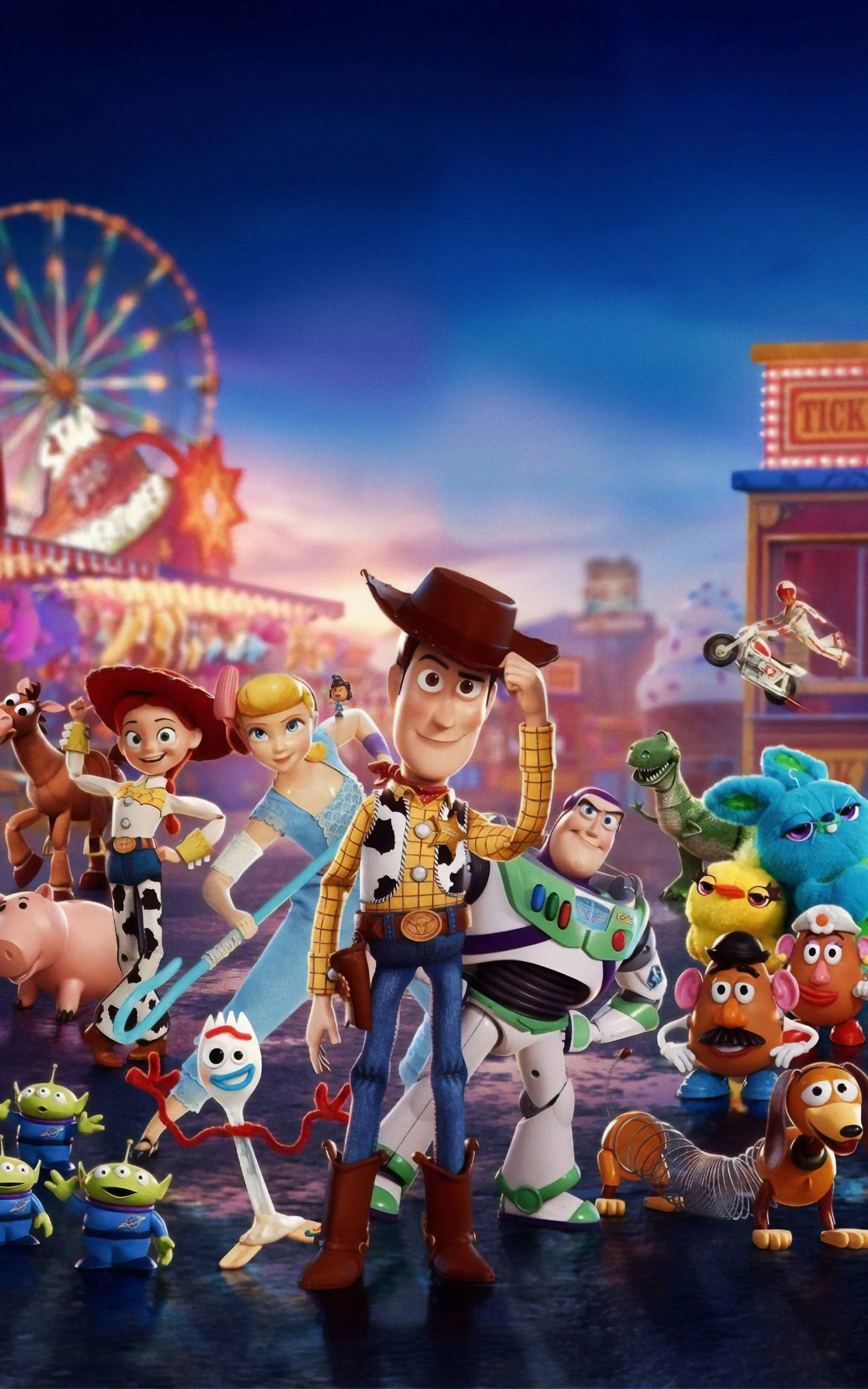 Toy Story 4 ตัวละครทั้งหมด วอลเปเปอร์
