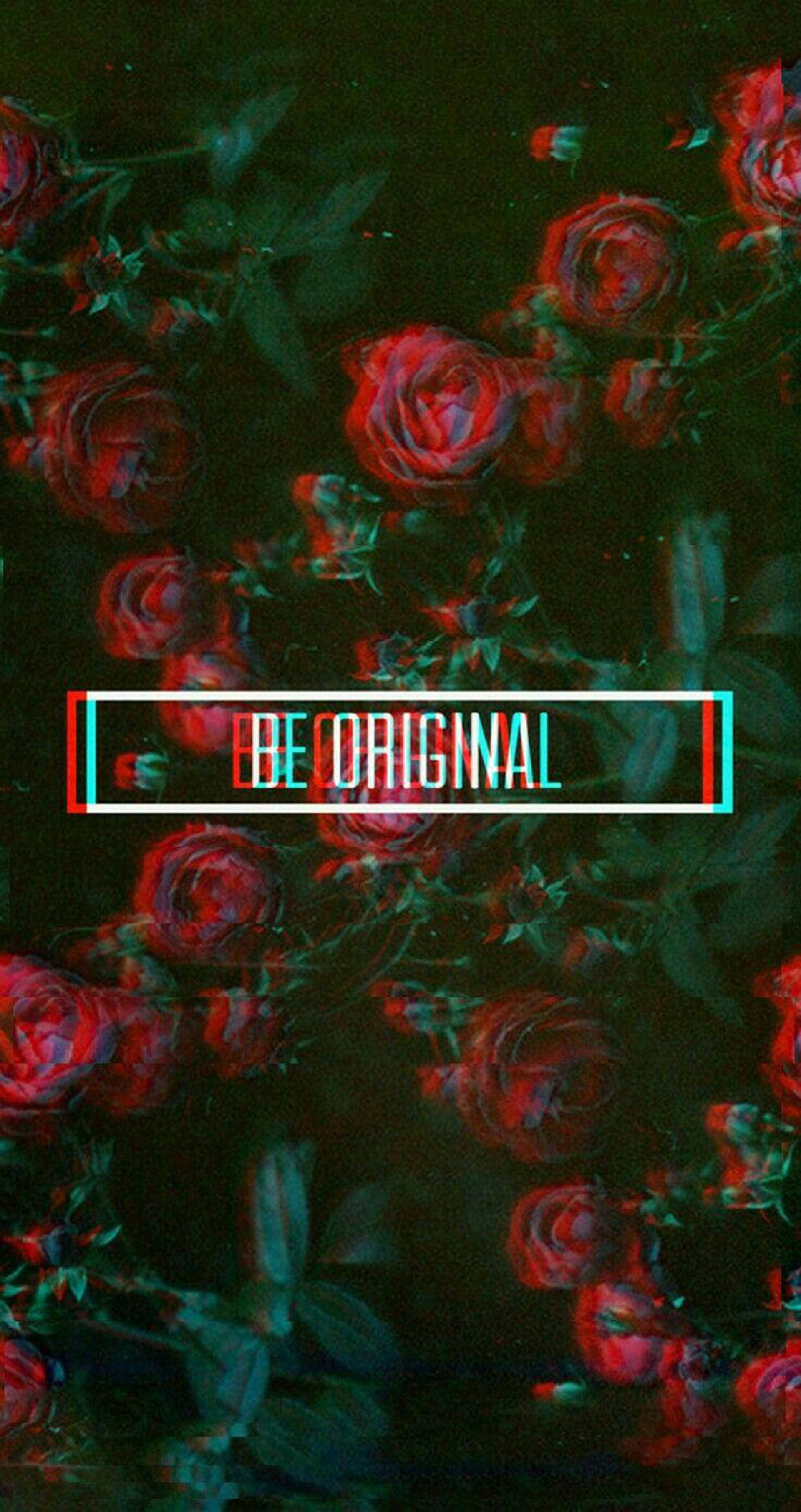 Trippy ดาร์กเอสเธติก Be Original วอลเปเปอร์