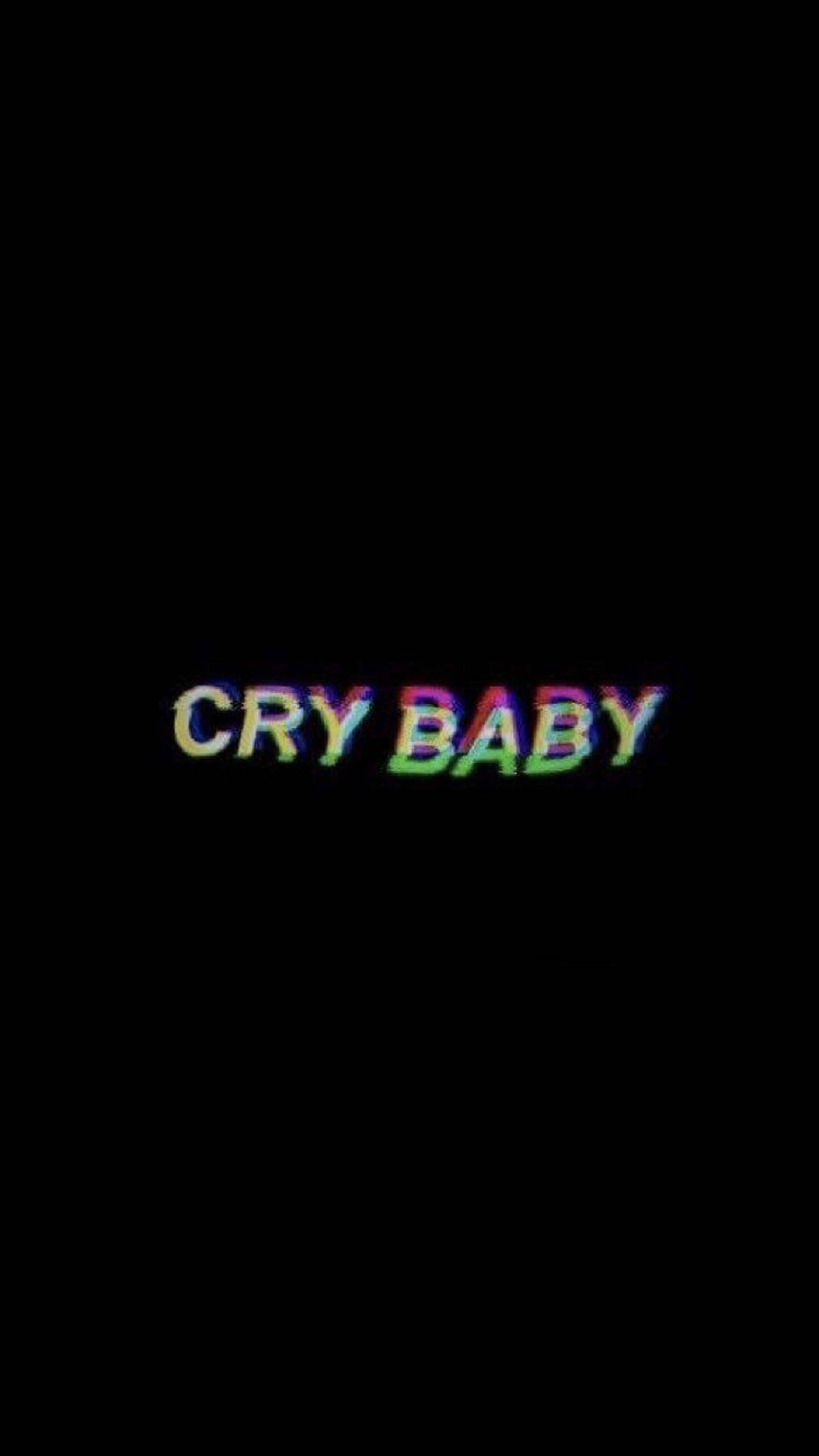 Trippy ดาร์กเอนสเตติก Cry Baby วอลเปเปอร์
