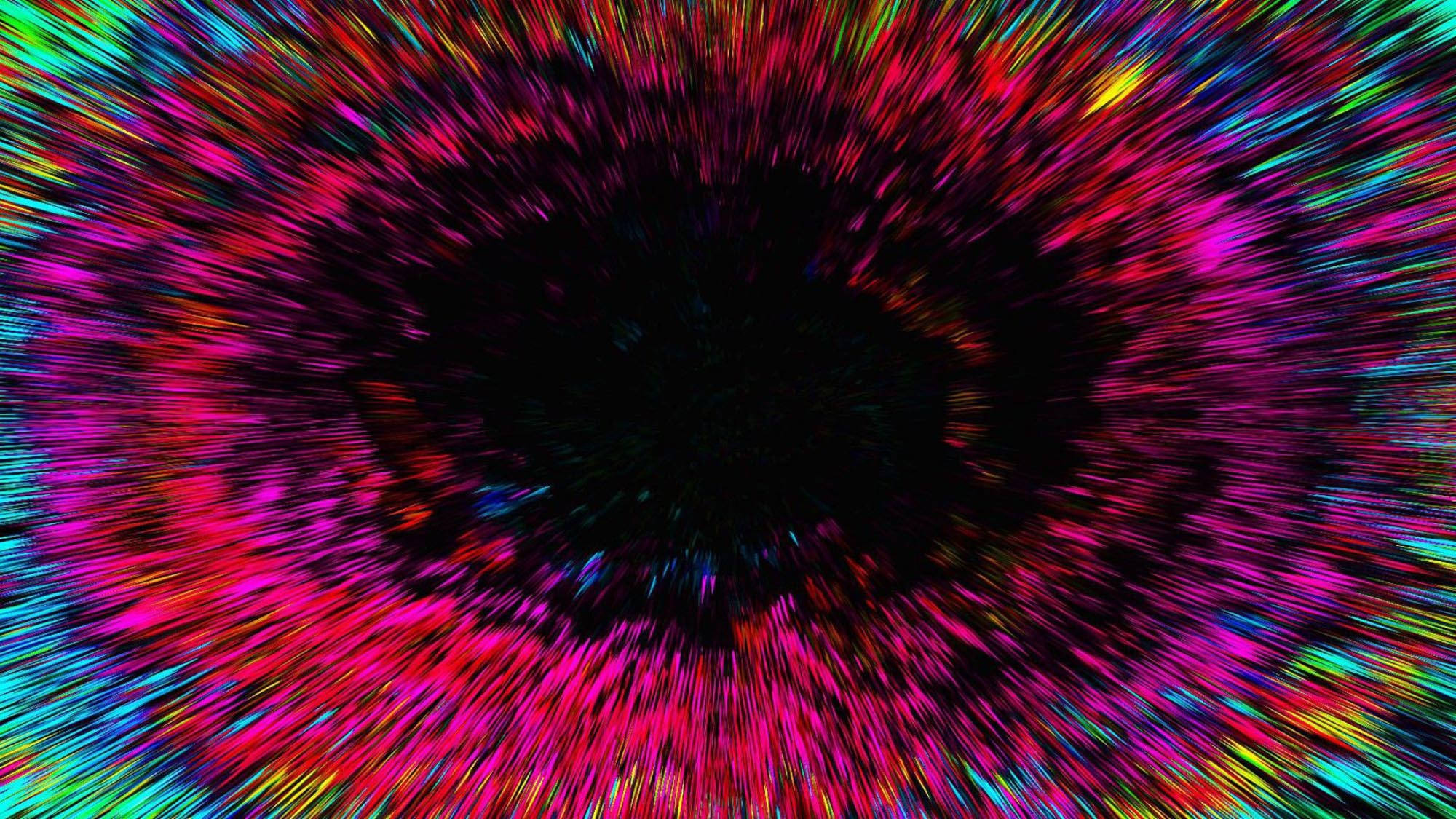 Trippy ดาร์คสุดแนว Lightspeed วอลเปเปอร์