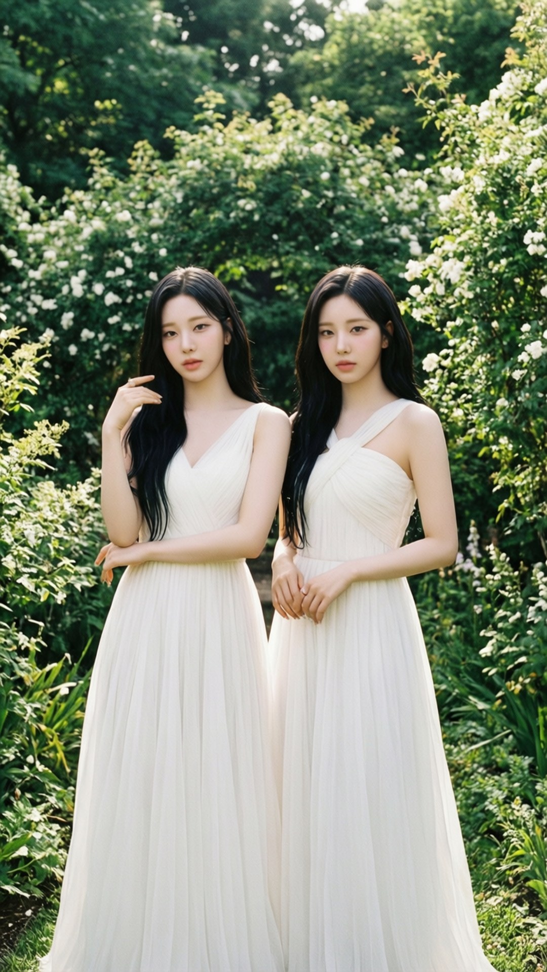 สวนสวยหรูหรา TWICE วอลเปเปอร์
