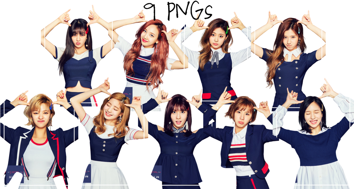 ท่ามือรูปหัวใจของสมาชิก Twice วอลเปเปอร์