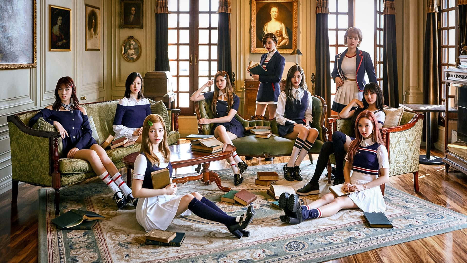 Twice - ภาพกลุ่มสุดสวย วอลเปเปอร์