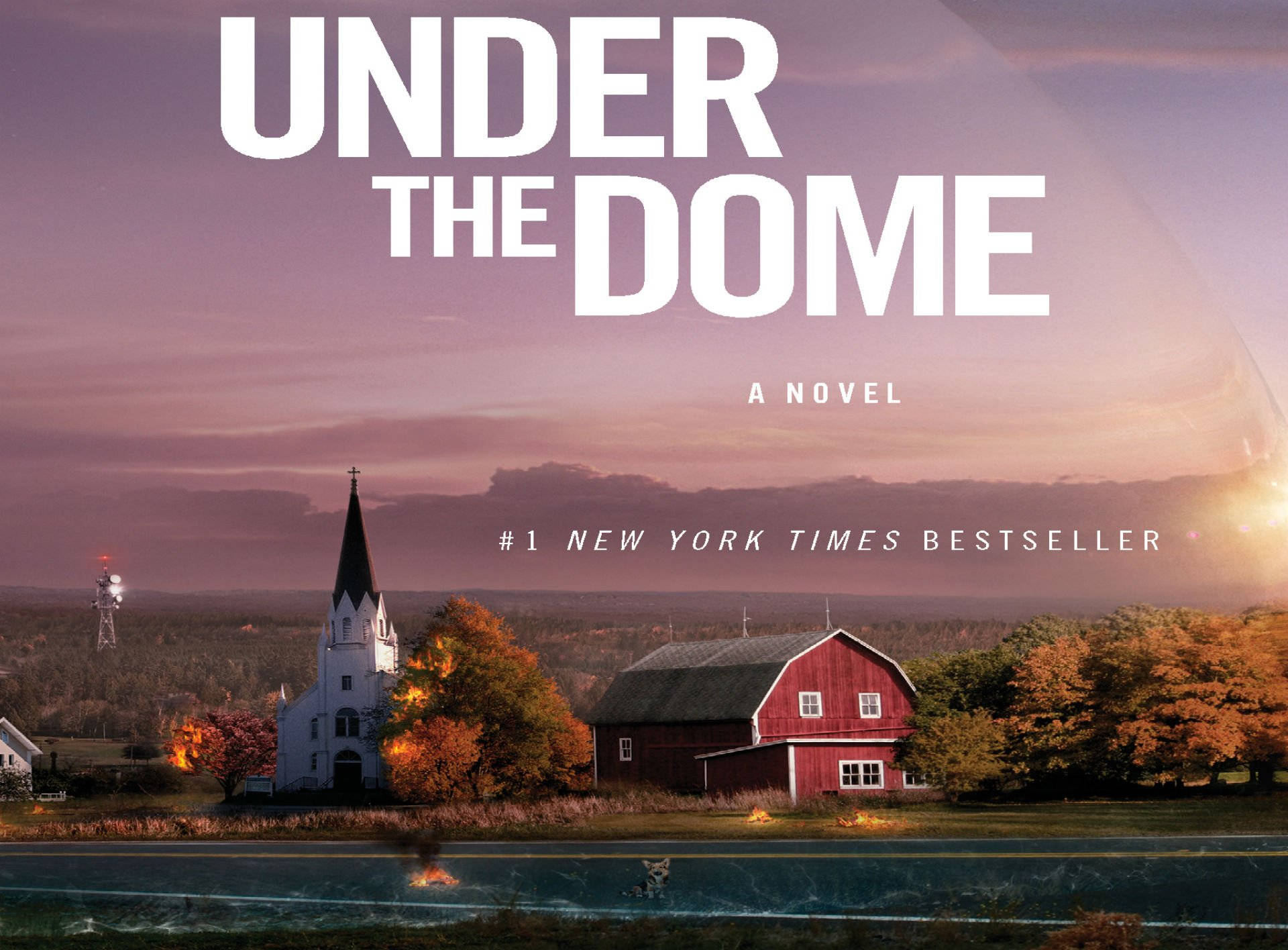 ปกหนังสือ Under The Dome วอลเปเปอร์