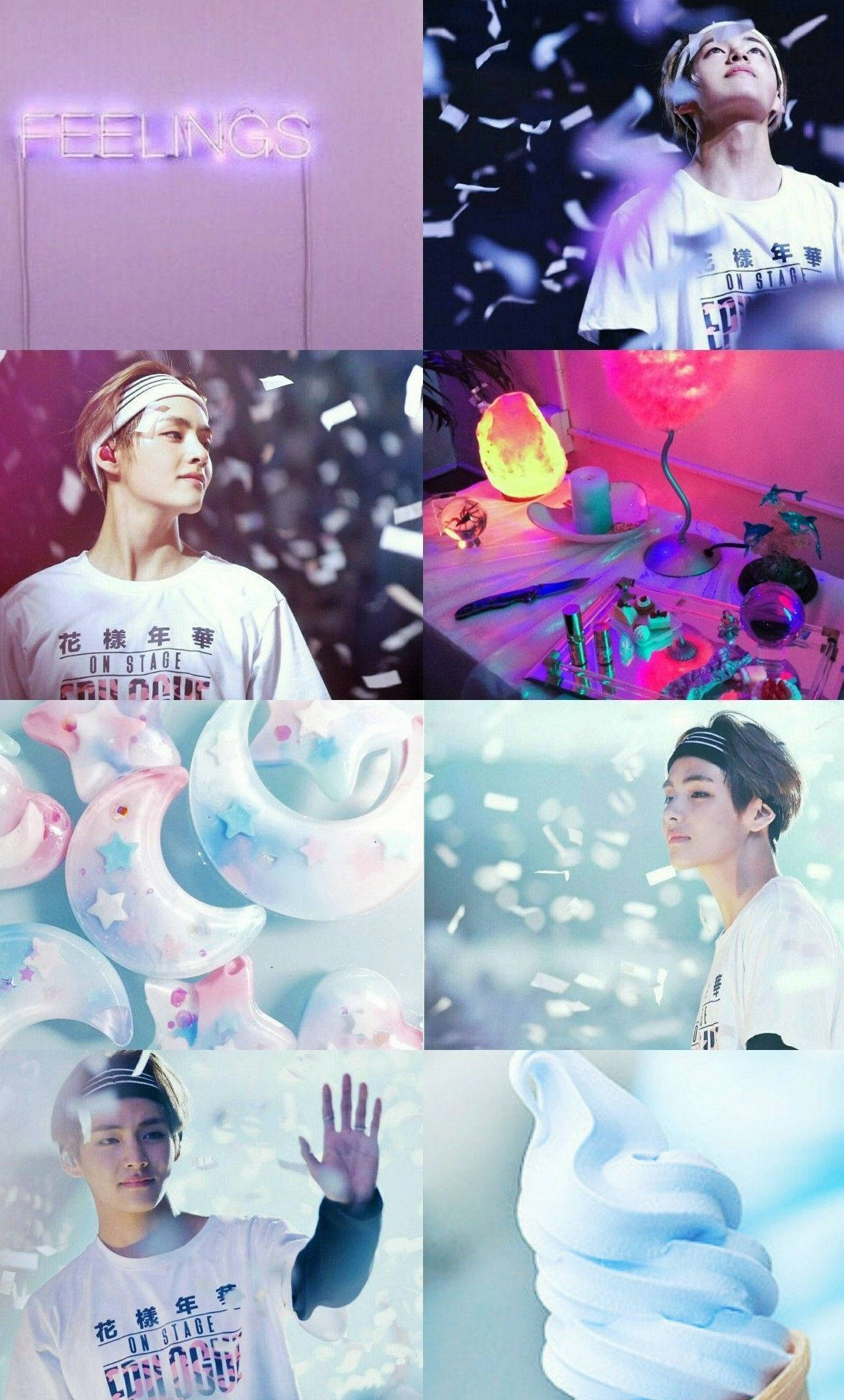 V วง BTS สไตล์ดรีมบอย วอลเปเปอร์