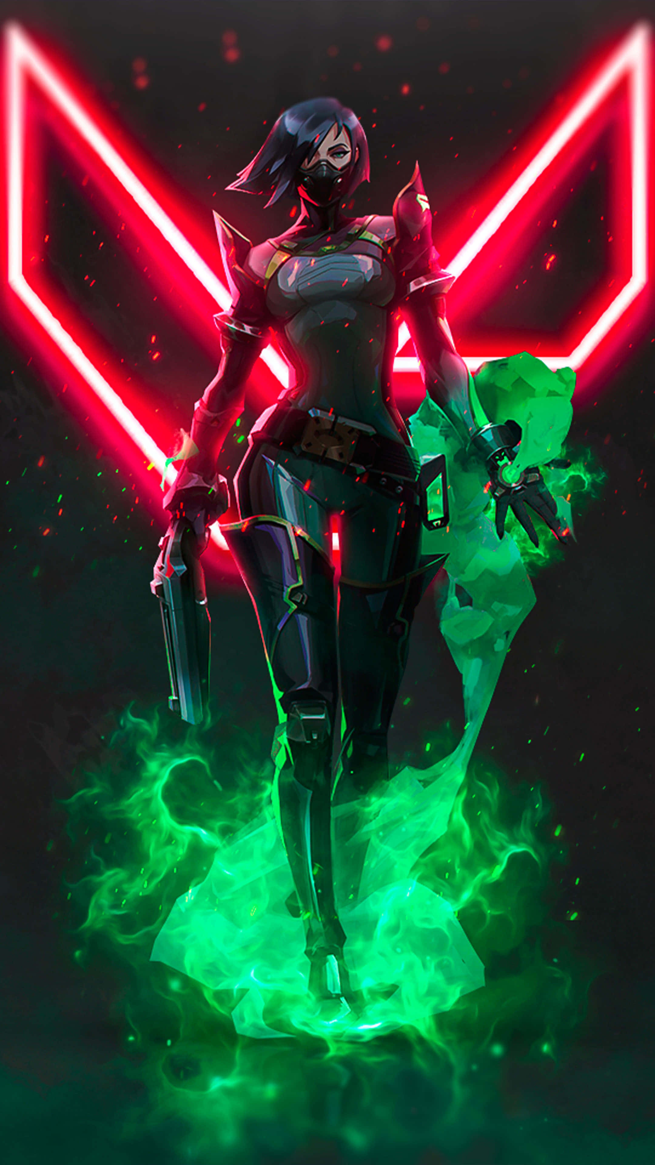 ภาพแอคชั่นเกม Valorant ที่เร้าใจ วอลเปเปอร์