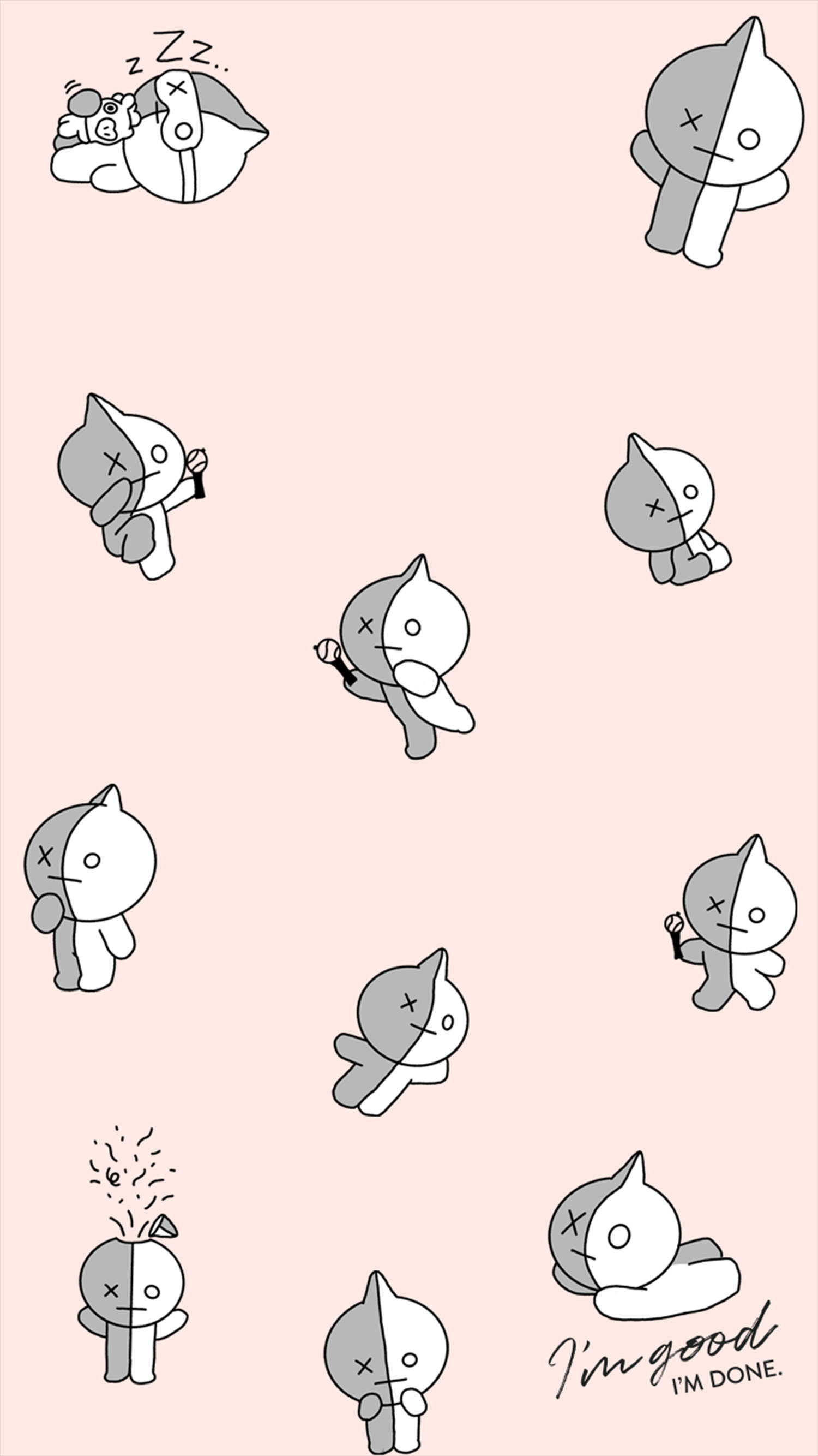 Van BT21 น่ารัก วอลเปเปอร์