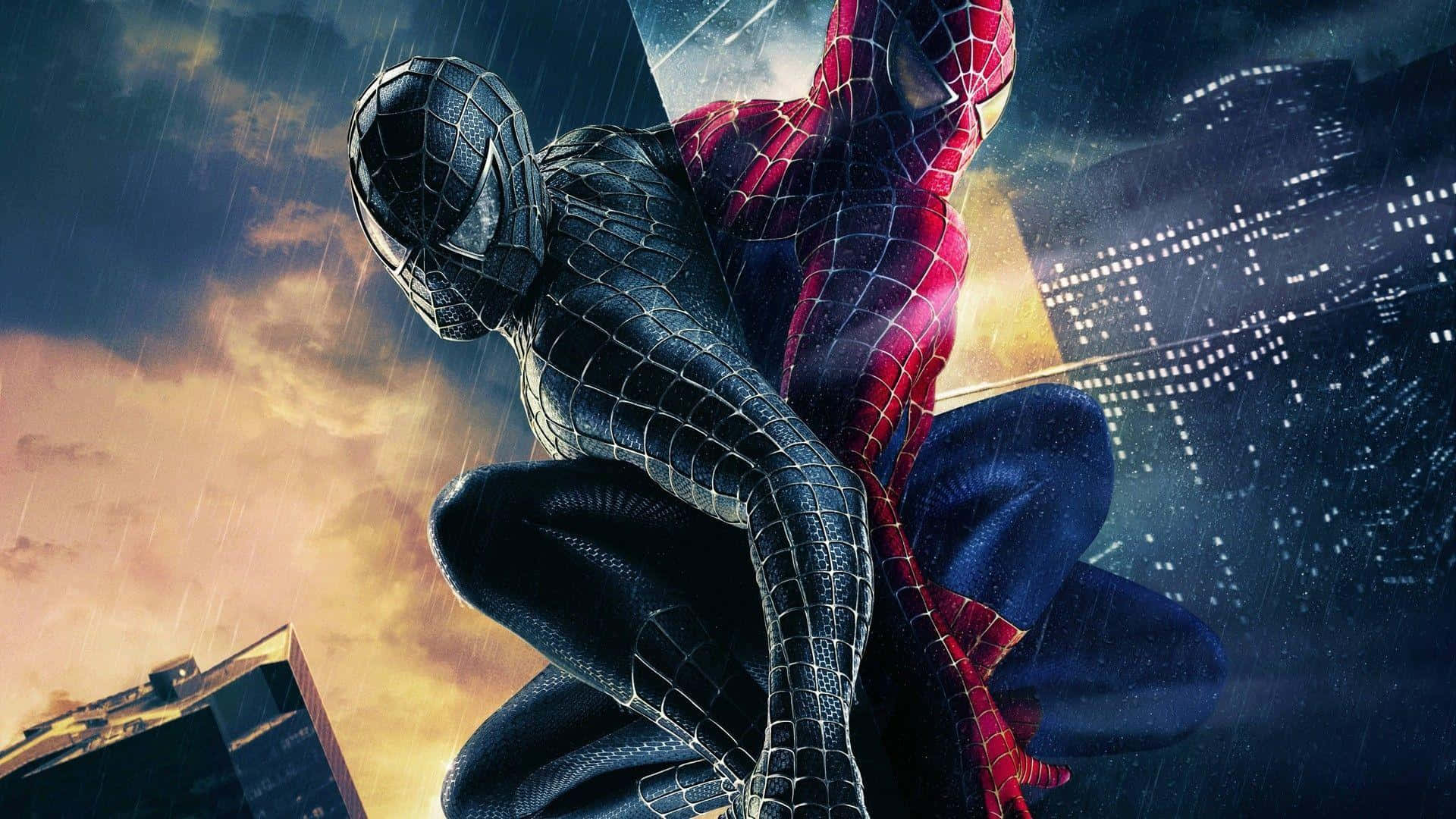 สไปเดอร์แมนชุดดำ Venom คอมพิวเตอร์ วอลเปเปอร์